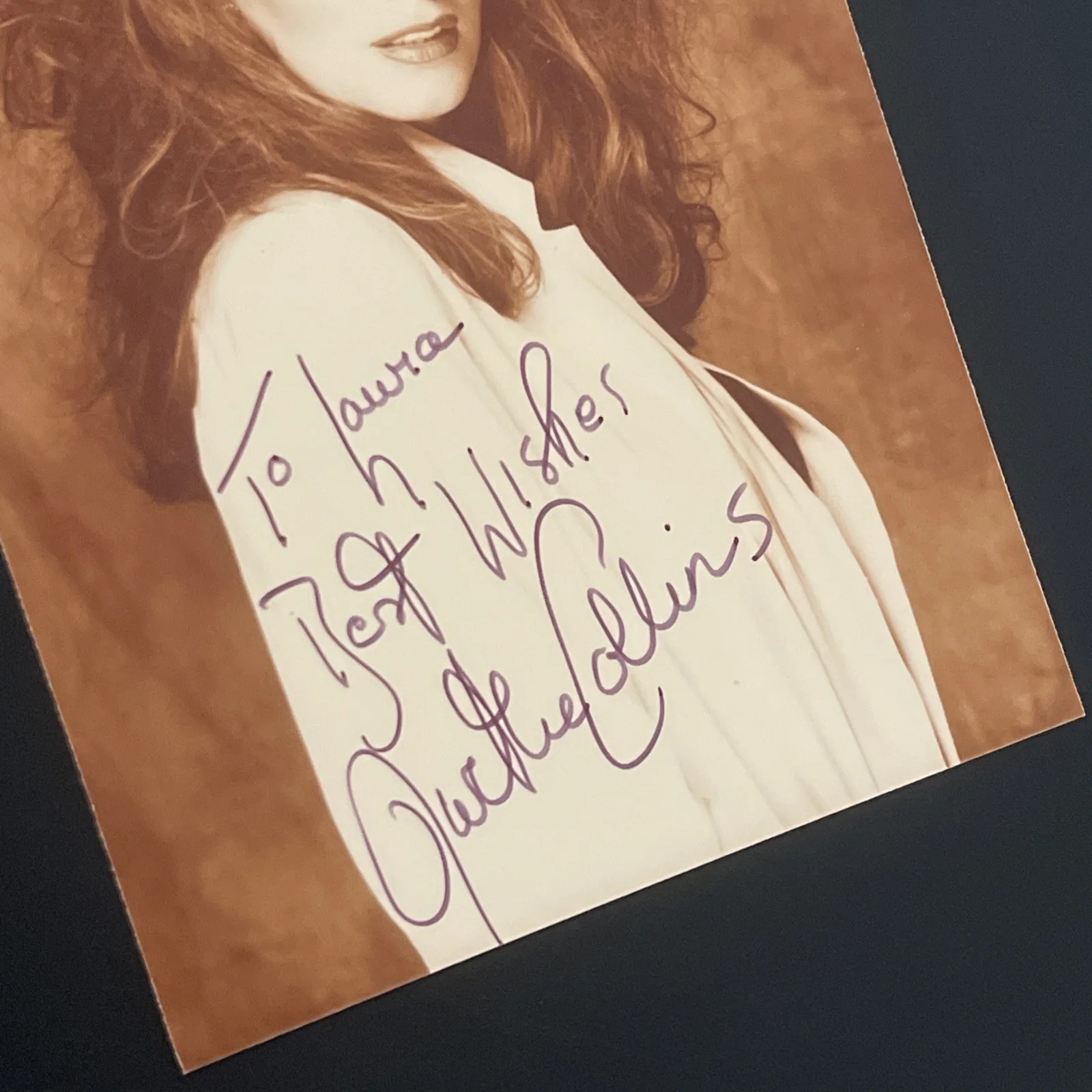 JACKIE COLLINS: Hand Signed Original Celebrity Photo 3.5 x 5” / KSK, изображение 4