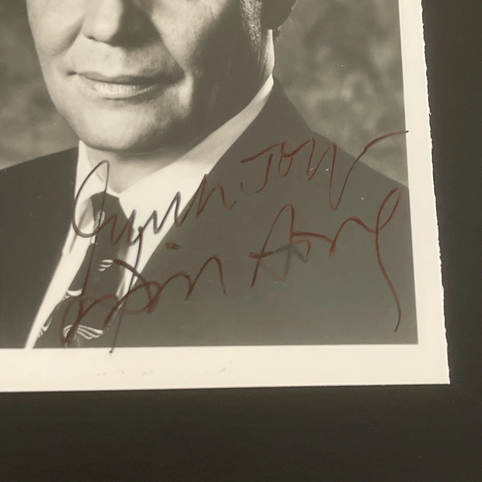 DAVID SOUL: Hand Signed Original Celebrity Photo 3 x 4” / KSK, изображение 2