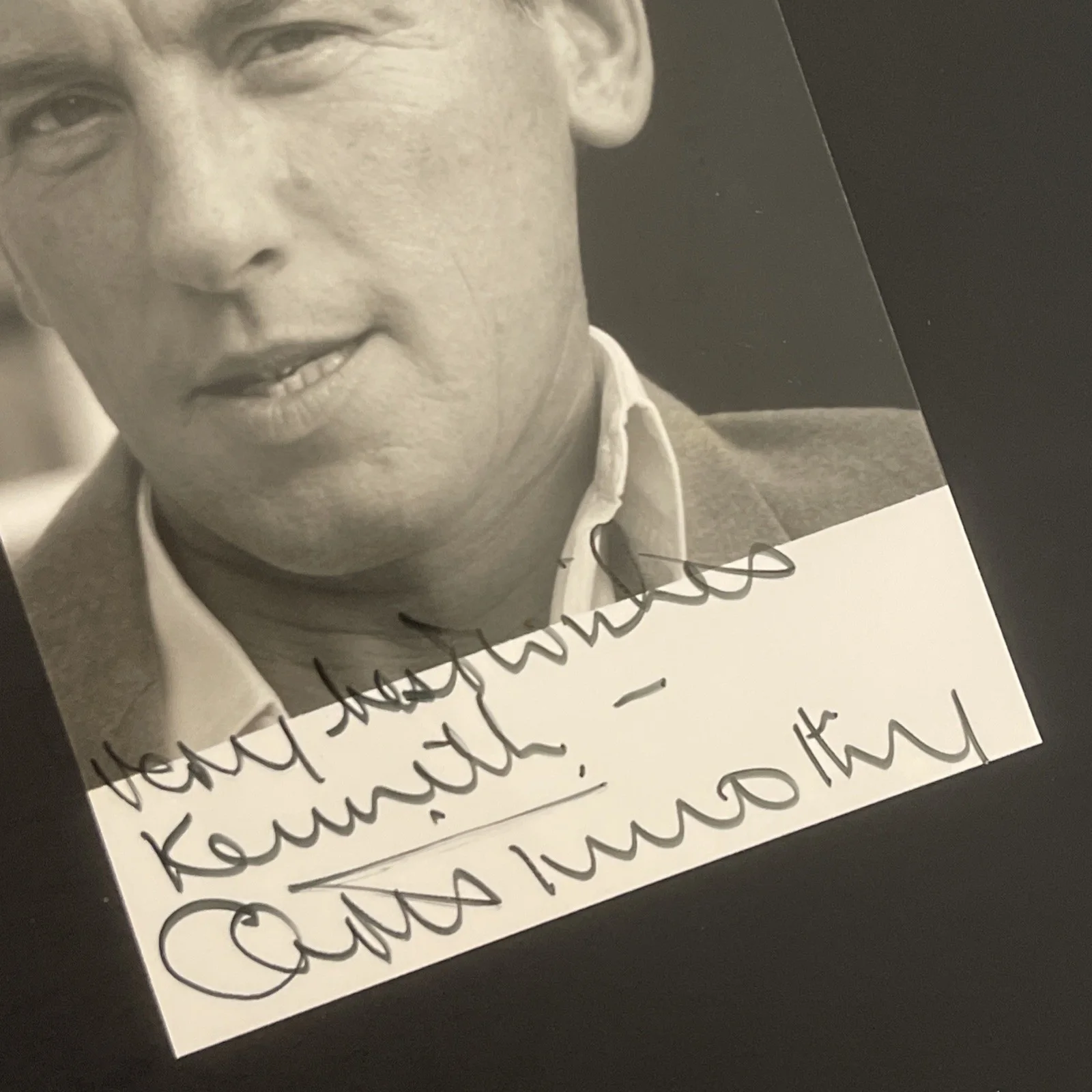 CHRIS TIMOTHY: Hand Signed Original Celebrity Photo 3 x 5” / KSK, image 4