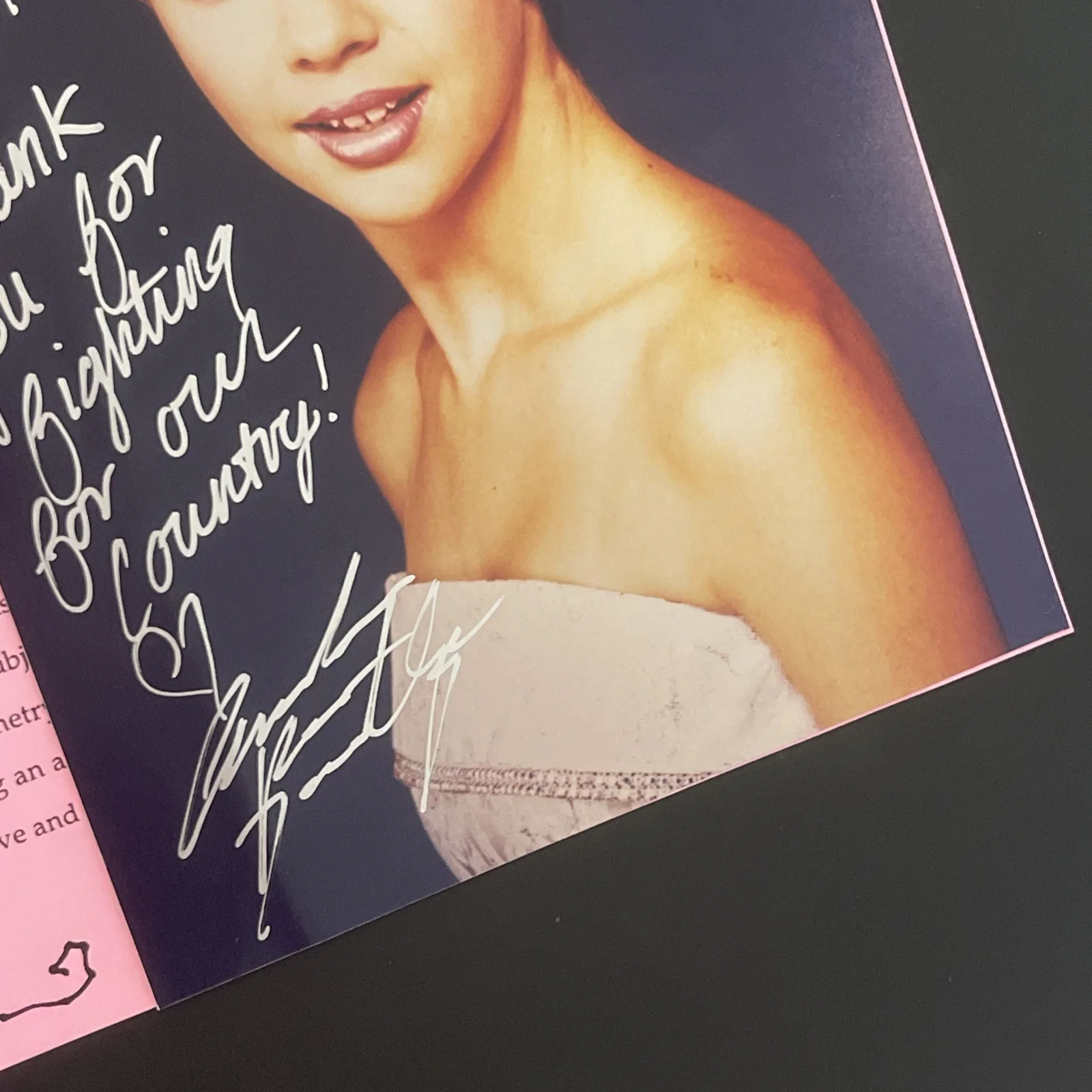 AMBER TAMBLYN: Hand Signed Original Celebrity Newsletter & Photo 5 x 7”/ KSK, изображение 5