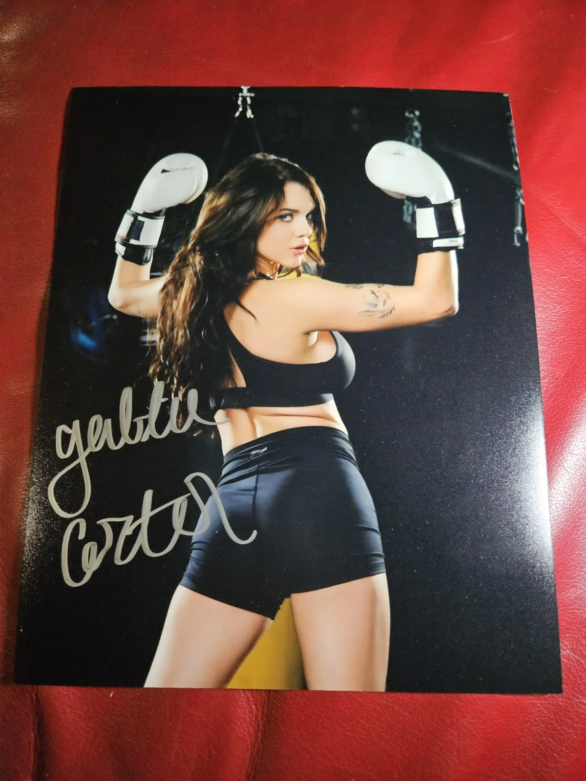 Gabbie Carter — Gabbie Carter (Adult Film Star) Signed Autograhped 8x10 Photo