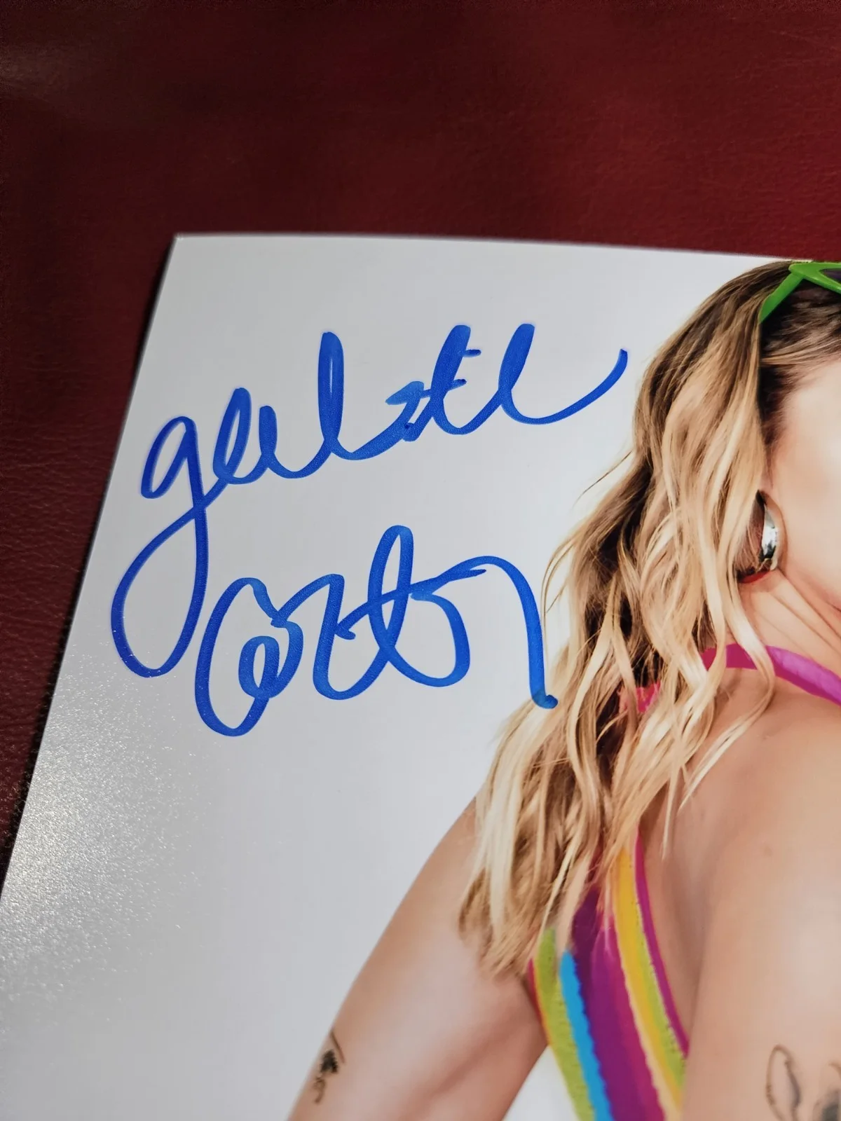 Gabbie Carter — Gabbie Carter (Adult Film Star) Signed Autograhped Inscribed 8x10 Photo, изображение 2