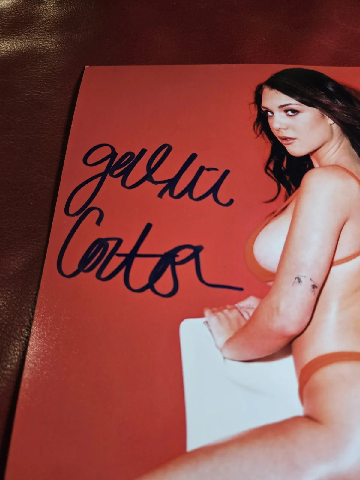 Gabbie Carter — Gabbie Carter (Adult Film Star) Signed Autograhped 8x10 Photo, изображение 2