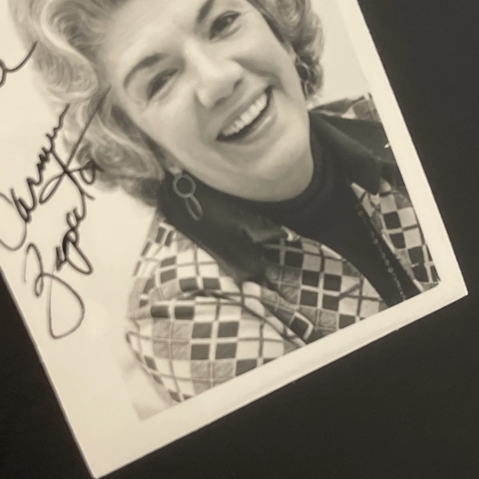 CARMEN ZAPATA: Hand Signed Original Celebrity Photo 2.5 x 3.5” / KSK, image 4