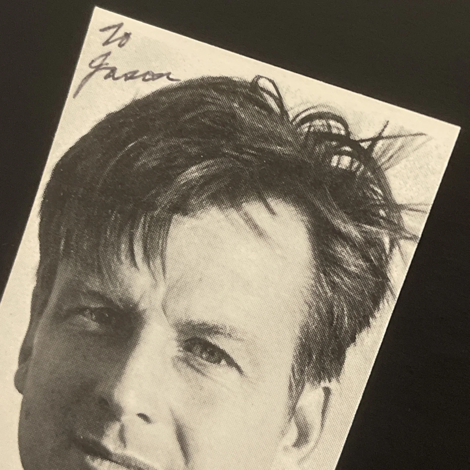 JODY McCREA: Hand Signed Original Celebrity Photo 2 x 3.5” / KSK, изображение 4