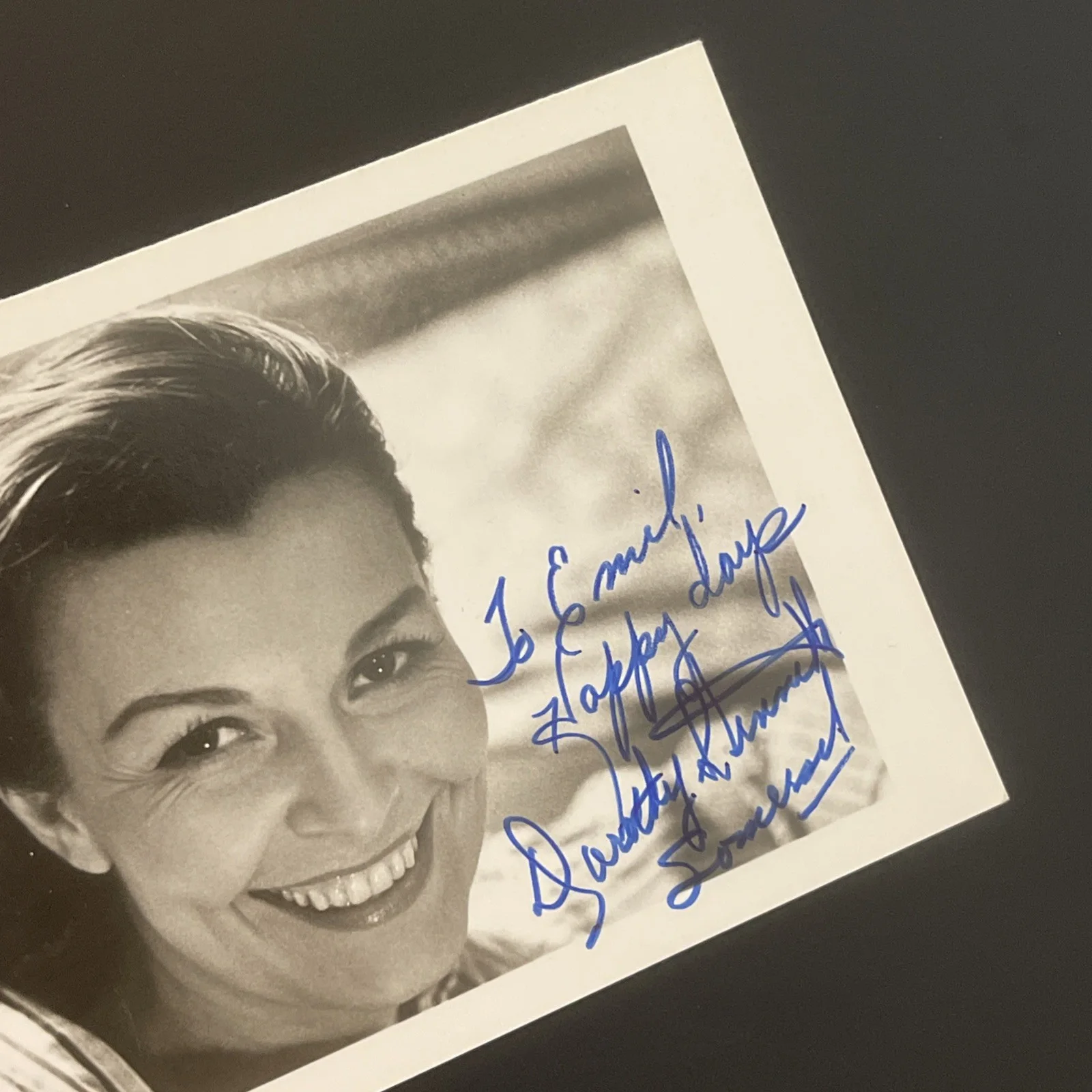 DOROTHY STINNETTE Another World: Hand Signed Celebrity Photo 3 x 5” / KSK, изображение 4