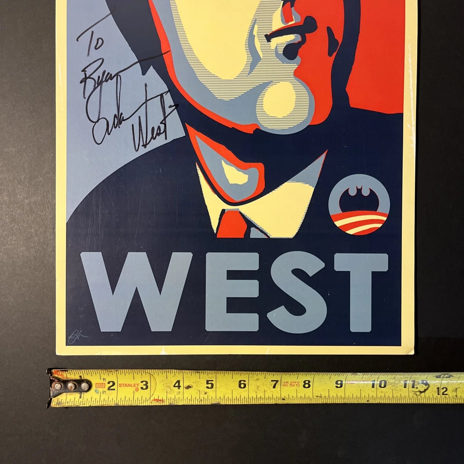 PHOTOGRAPH GERONIMO ROBINSON CRUSOE ON MARS — ADAM WEST BATMAN FAMILY GUY MAYOR SIGNED AUTOGRAPHED 11x17, image 3