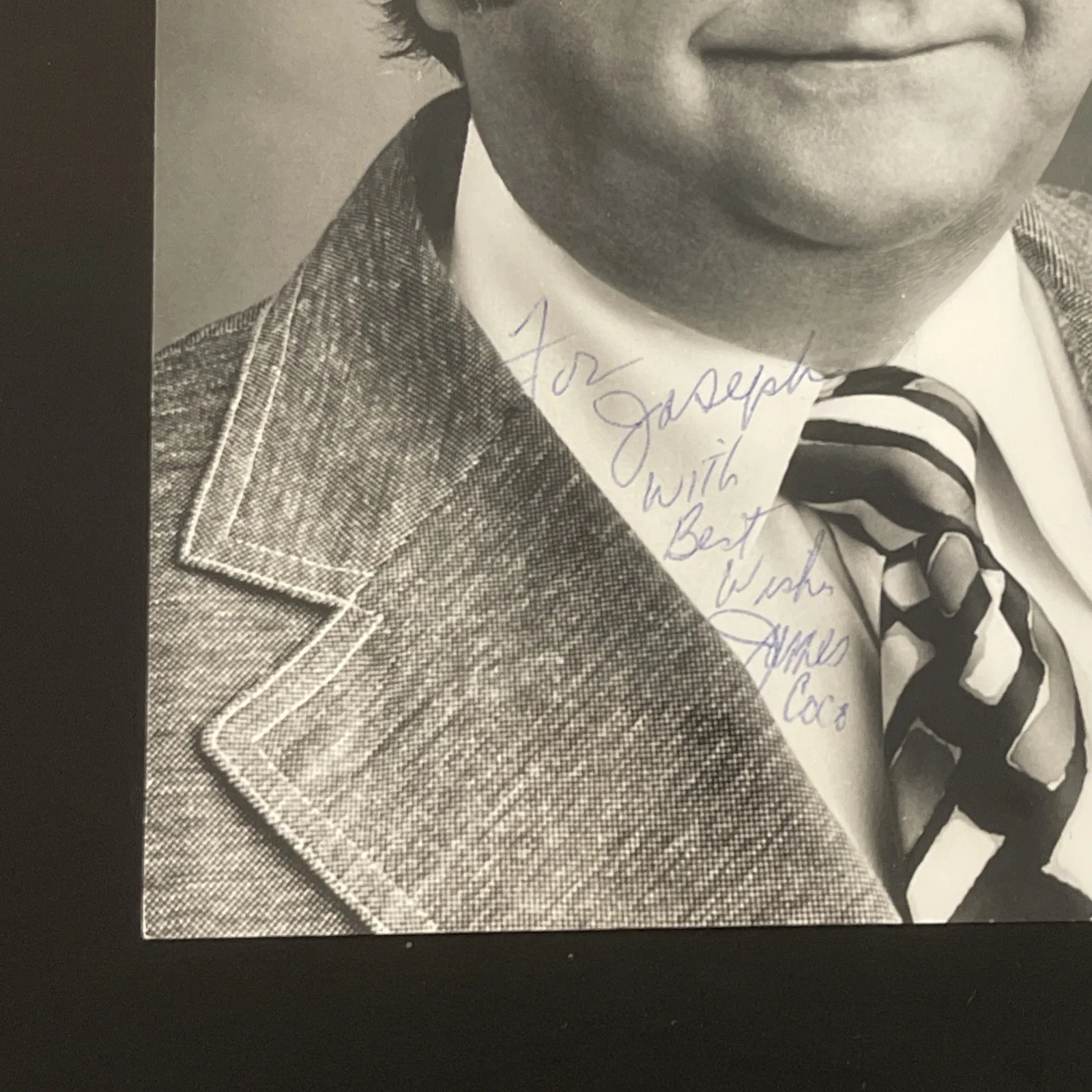 JAMES COCO: Hand Signed Original Celebrity Photo 6 x 8” / KSK, image 2