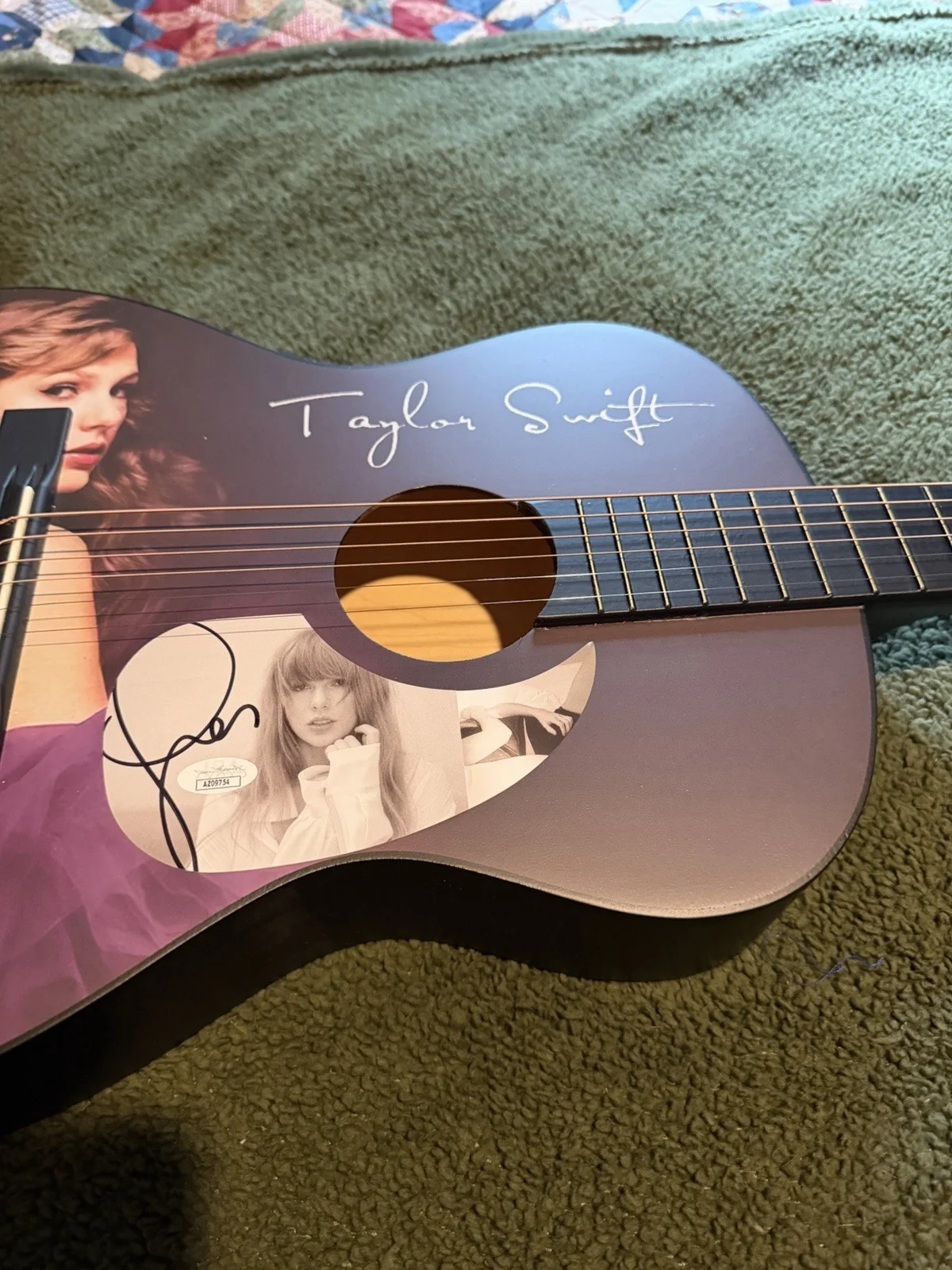 Taylor Swift Guitar with Signed Custom Insert Pickguard (JSA), image 3