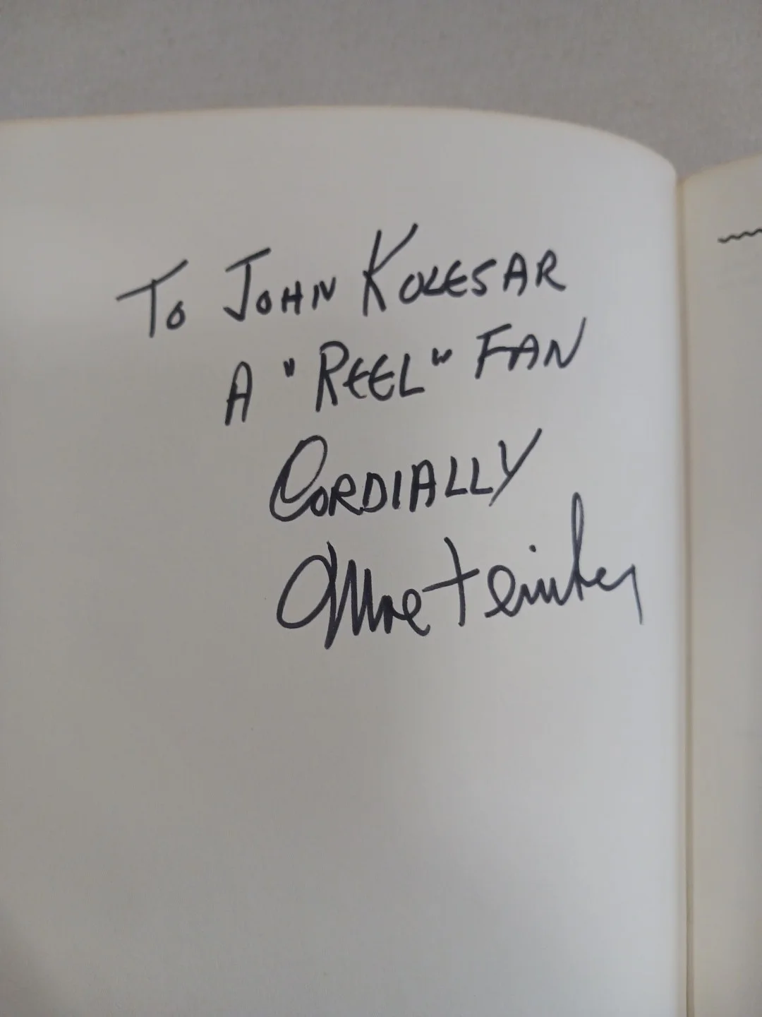 Morris Feinberg — SIGNED Larry The Stooge in the Middle Morris Feinberg Moe 3 Stooges HARDCOVER, изображение 3
