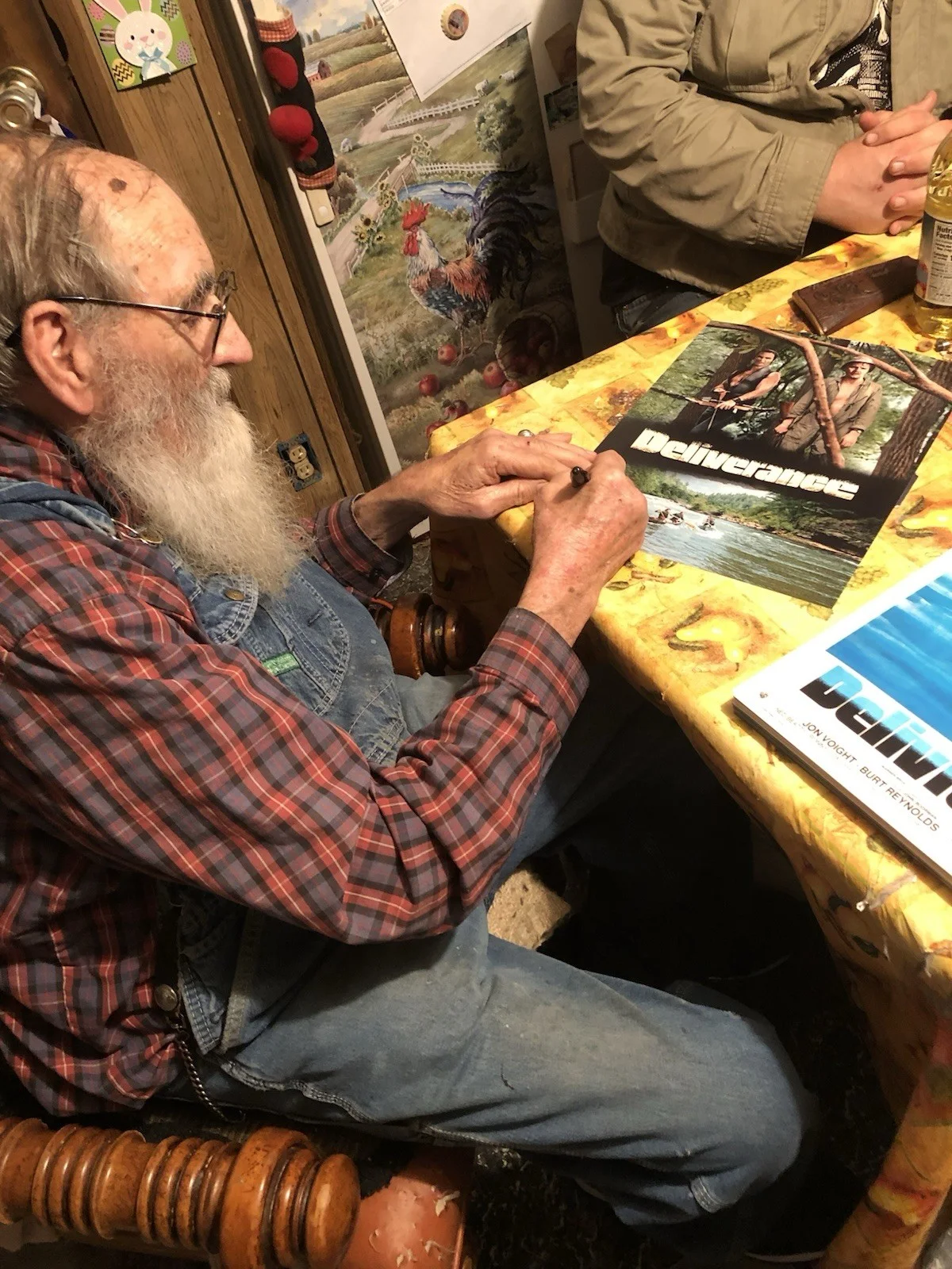 Billy Redden, Herbert Coward — Deliverance 11x14 Poster Signed By Billy Redden & Herbert “Cowboy” Coward, изображение 3