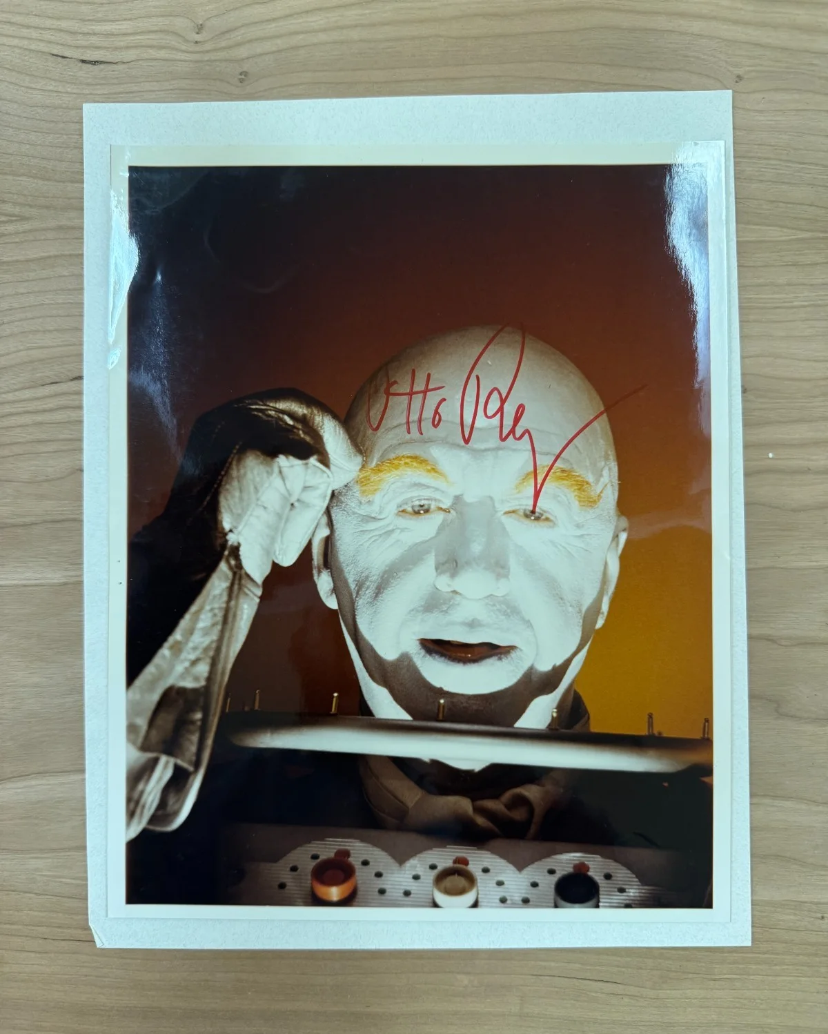 Mr. Freeze Batman 1960s Autograph Photo w/ COA - Otto Preminger - Collectible, изображение 2