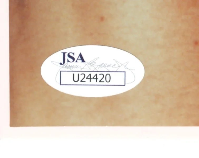Johnny Depp — Young Johnny Depp Signed 8x10 Photo Autograph JSA Certified Early Portrait RARE, image 3