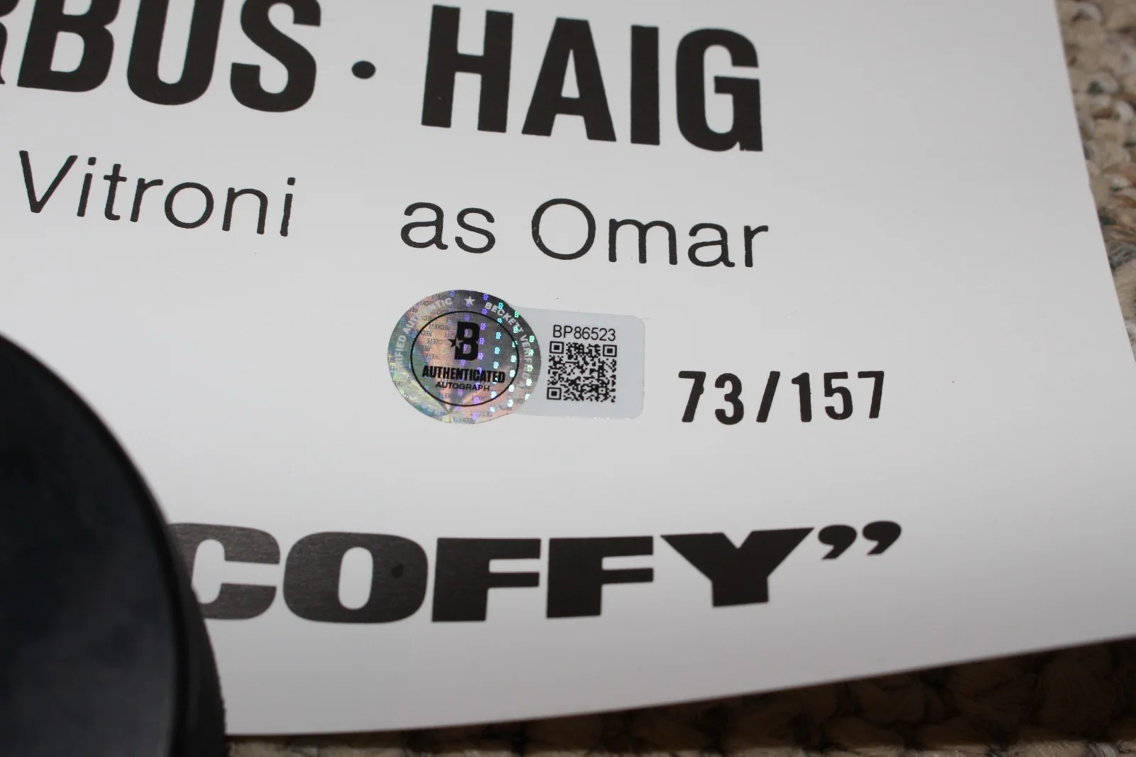 Pam Grier — PAM GRIER SIGNED 'COFFY' 27x40 FULL-SIZE F/S MOVIE POSTER BAS BECKETT COA PROOF, изображение 4