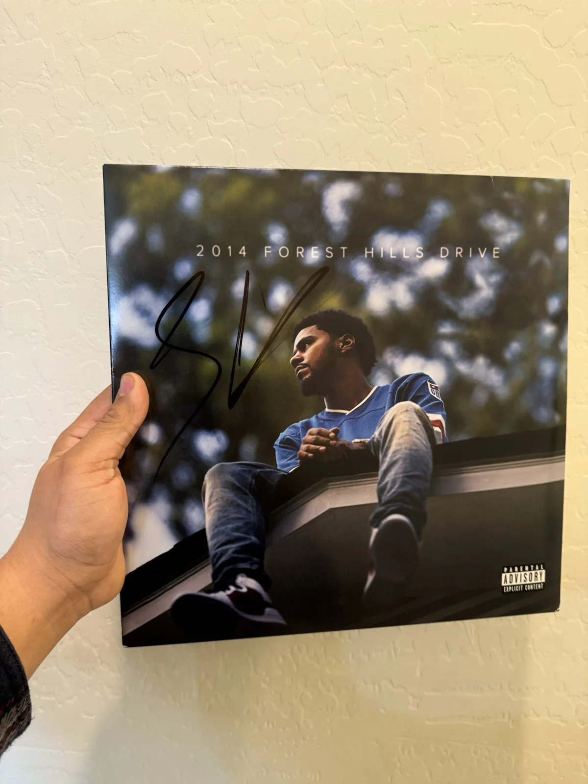 J. Cole Signed 2014 Forest Hills Drive Vinyl with COA, image 3