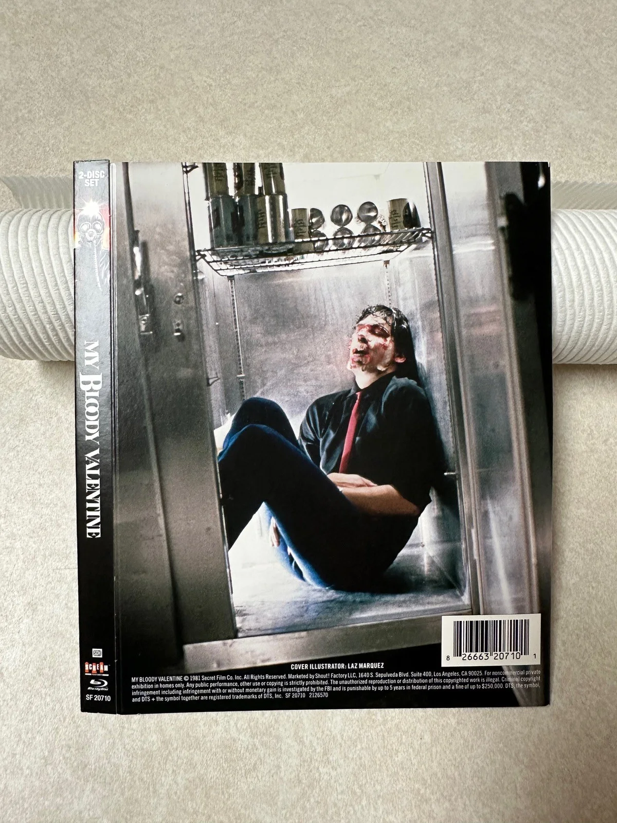 Shout Scream Factory My Bloody Valentine Blu-Ray Slipcover Only, изображение 2
