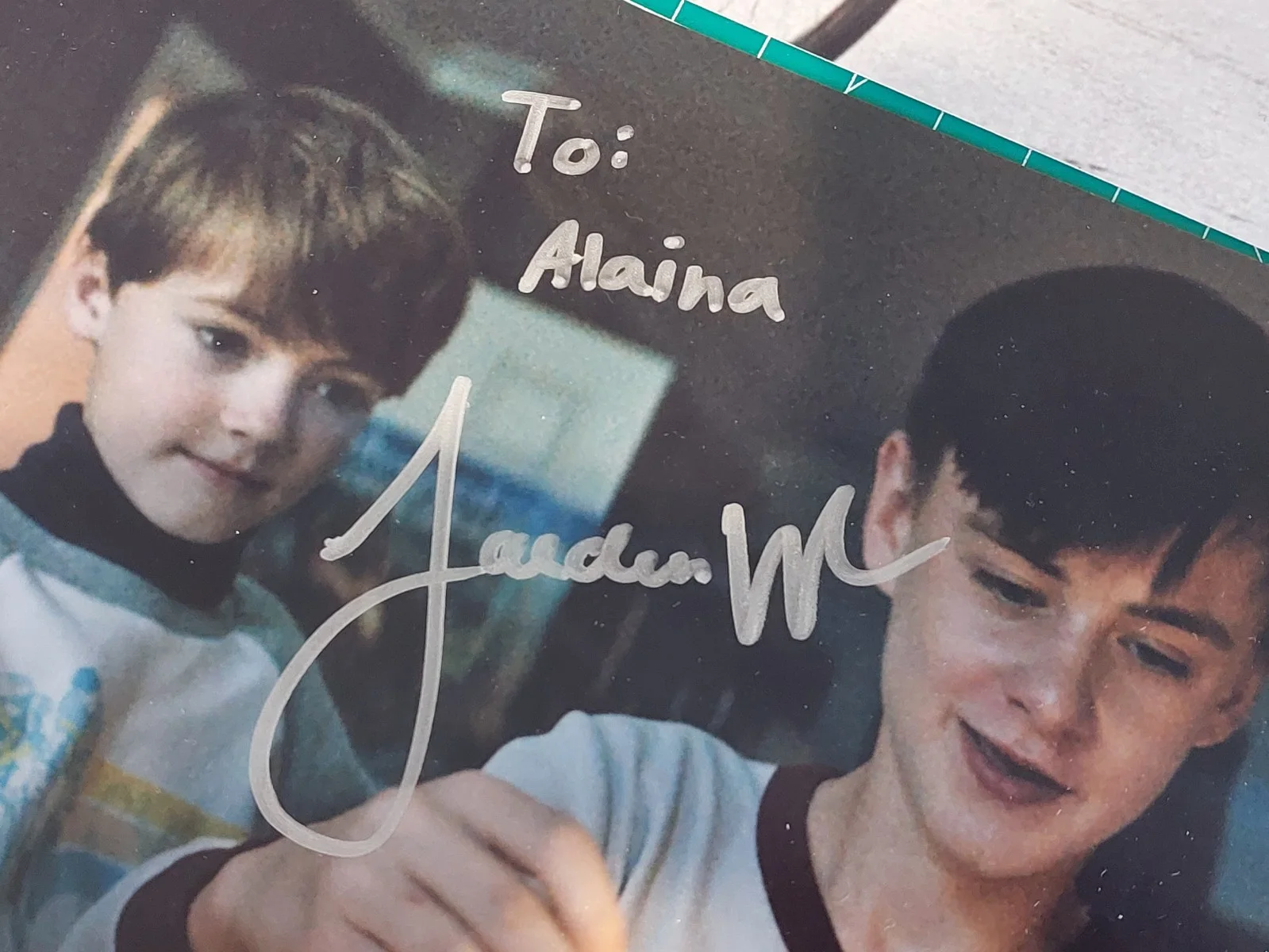 Jaeden Martell — It Movie Signed Photo Child Actors JAEDEN MARTELL Jeremy Taylor Chosen Jacobs, изображение 4