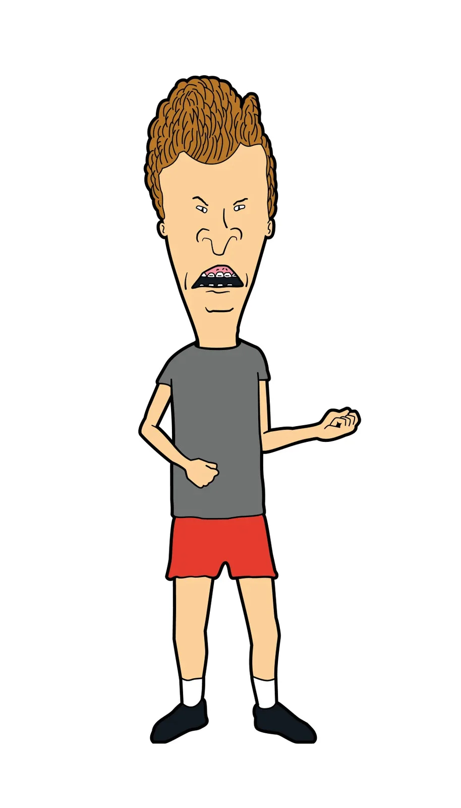 FiGPiN Butt-Head (0665) MTV - Beavis and Butt-Head 3-Inch Enamel Pin, изображение 4