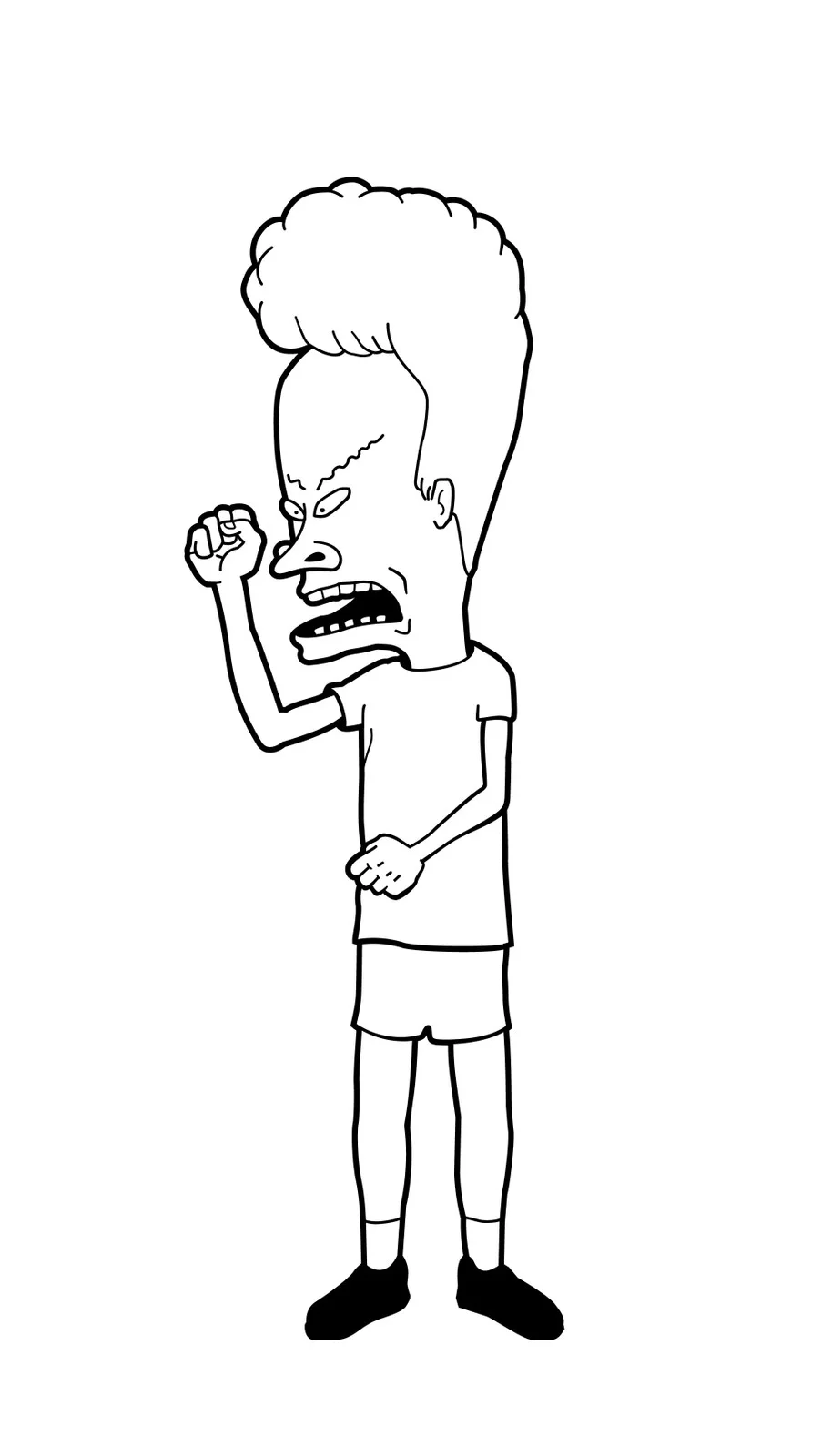 FiGPiN Beavis (0664) MTV - Beavis and Butt-Head 3-Inch Enamel Pin, изображение 5
