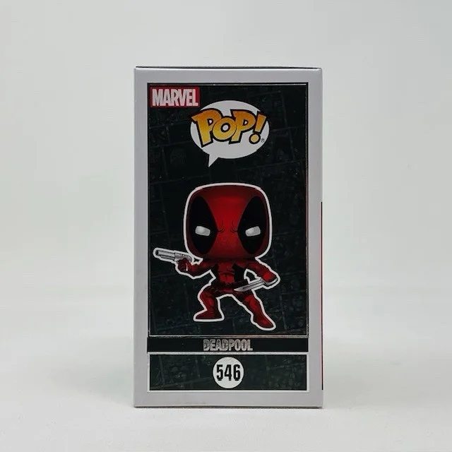 Jon Bailey — Jon Bailey Autographed Voice Actor Deadpool Marvel 80 Years Funko Pop #546 SWAU, image 3