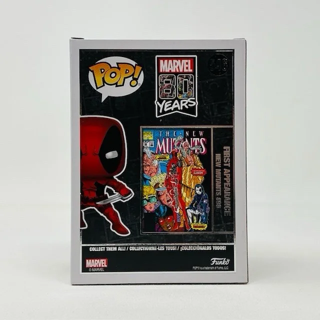 Jon Bailey — Jon Bailey Autographed Voice Actor Deadpool Marvel 80 Years Funko Pop #546 SWAU, image 4