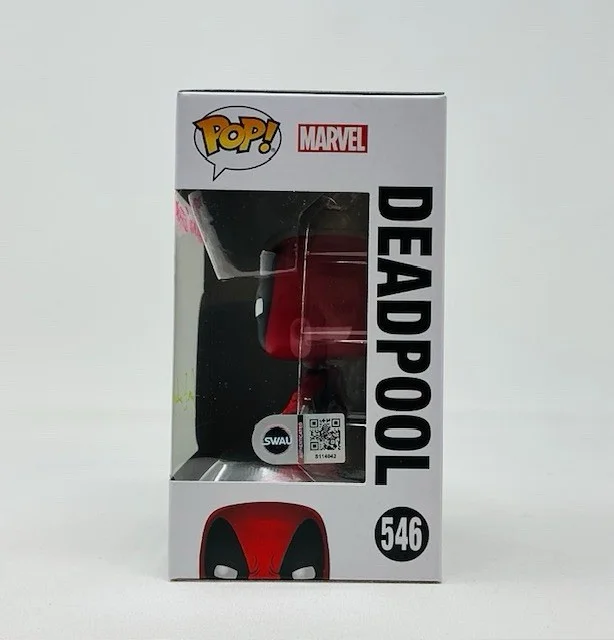 Jon Bailey — Jon Bailey Autographed Voice Actor Deadpool Marvel 80 Years Funko Pop #546 SWAU, image 5