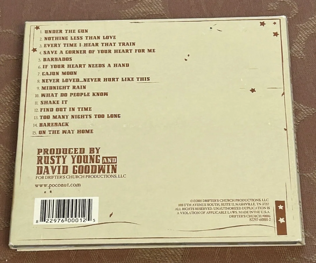 POCO - Bareback Big Sky - CD - AUTOGRAPH - SIGNED Rusty Young, Paul Cotton + 2, image 3