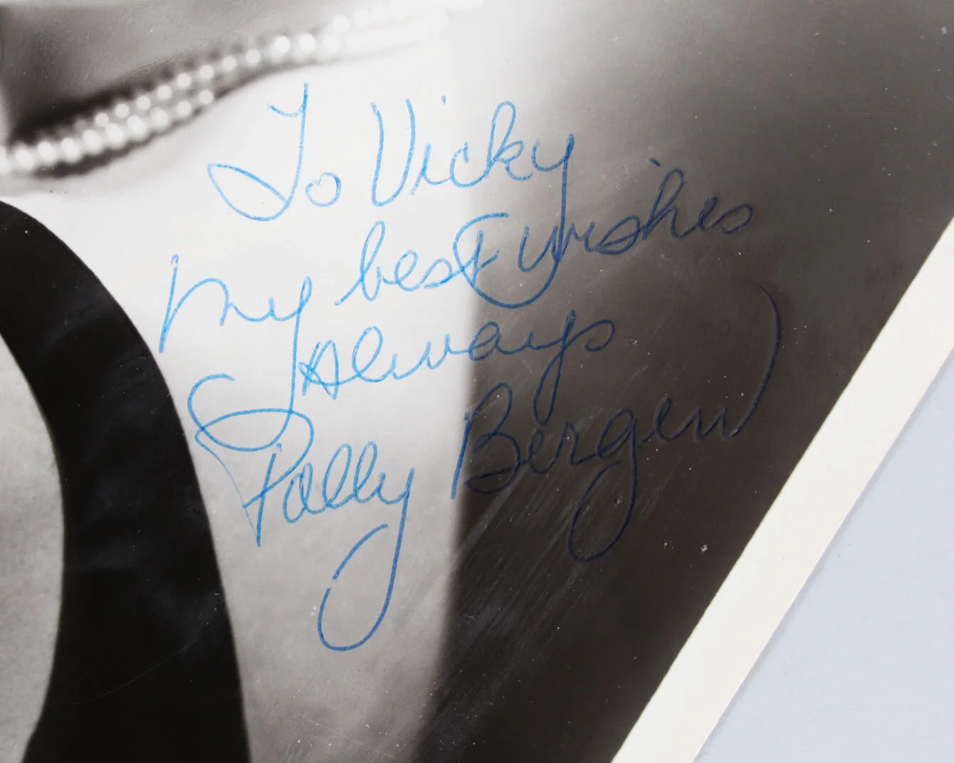 Polly Bergen Signed Photo 8x10 - COA JSA, image 2