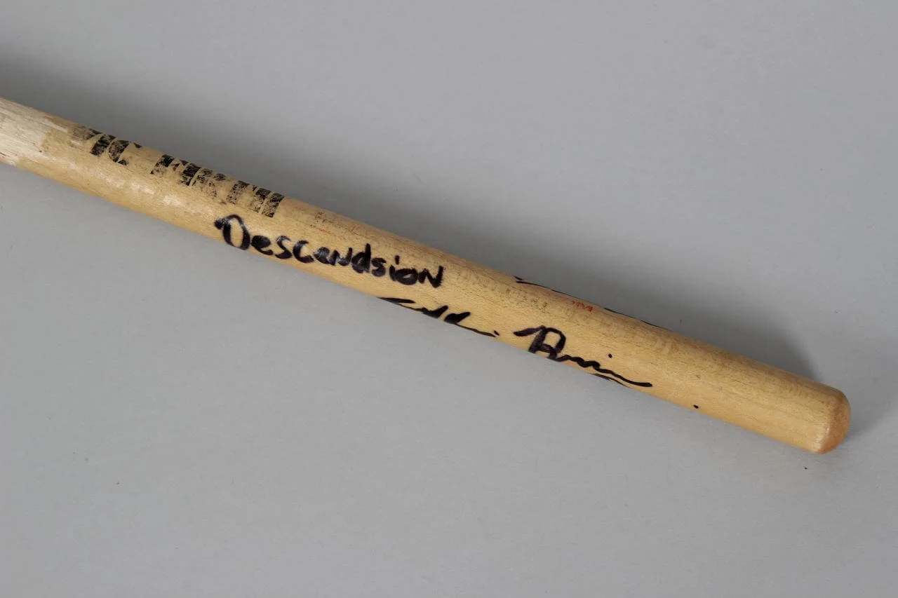 Band Decendsion Signed / Used Drumstick - COA, image 2