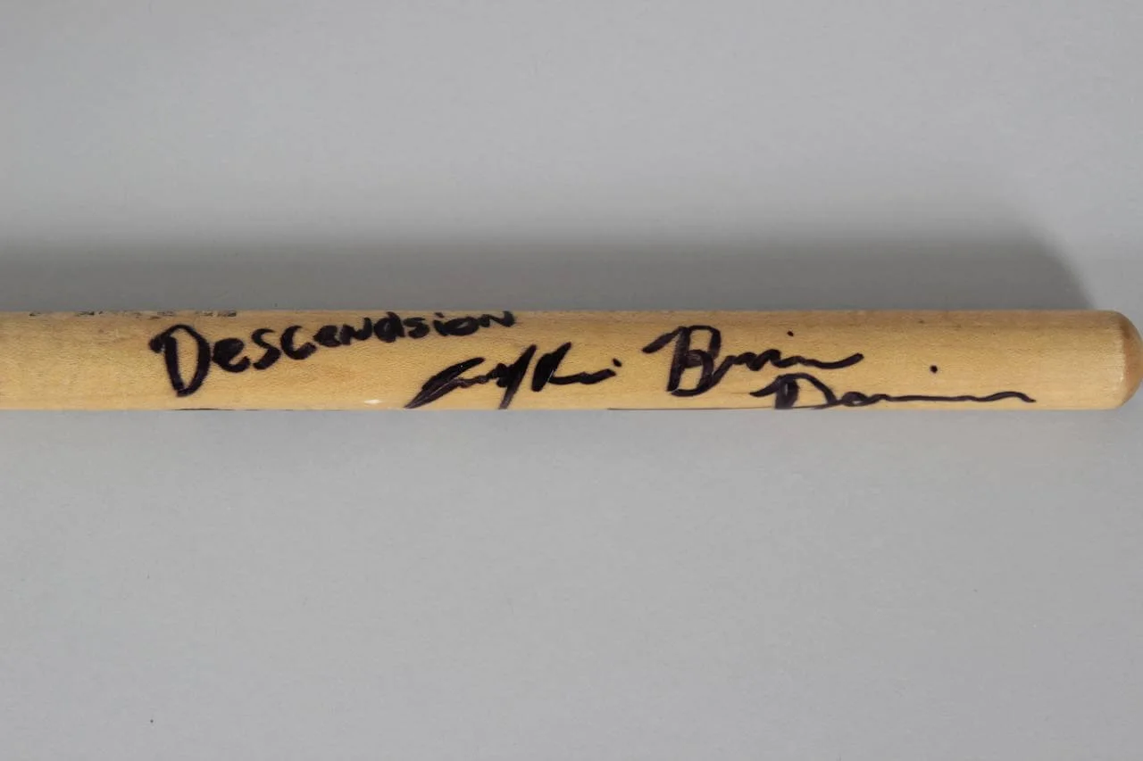 Band Decendsion Signed / Used Drumstick - COA, image 3