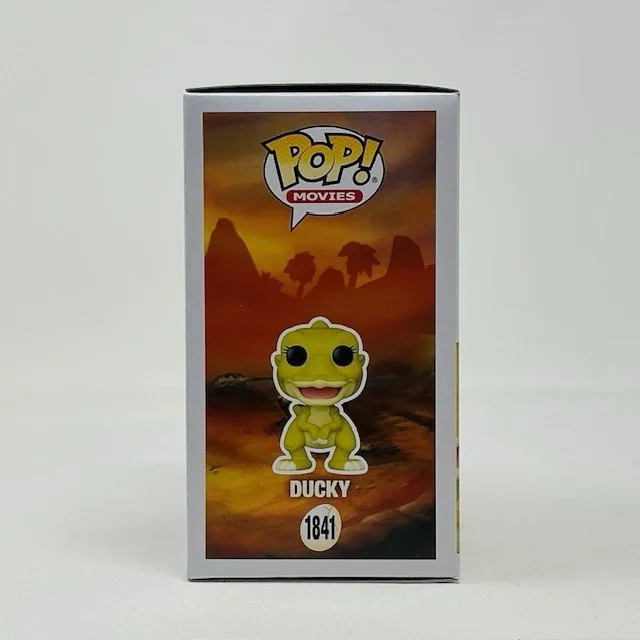 Aria Curzon Autographed Ducky The Land Before Time Funko Pop #1841 OC Marketing, изображение 3