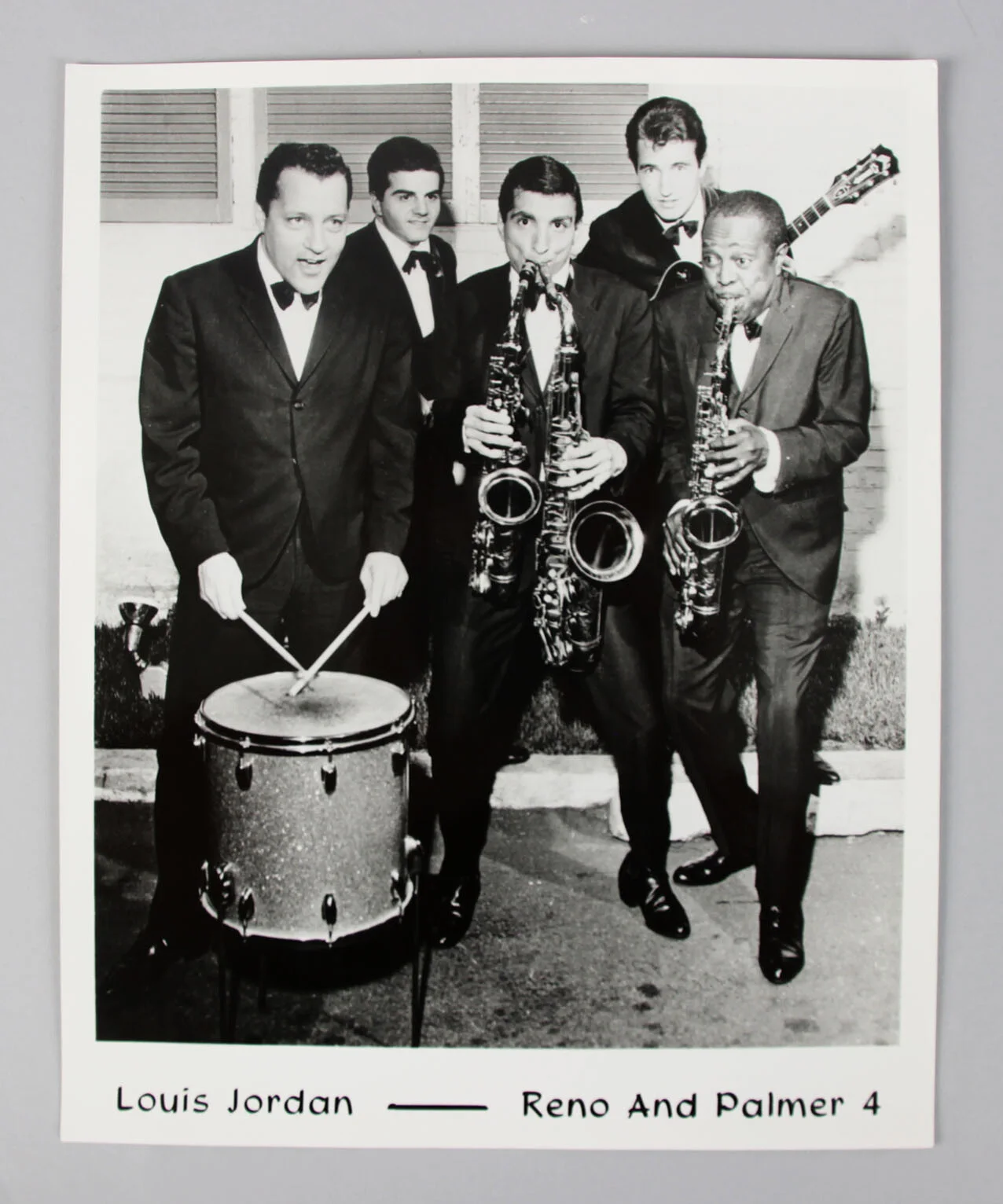 5 Vintage B/W Photos of R&B Star Louis Jordan, изображение 5