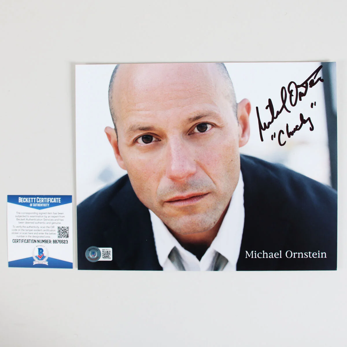 Michael Ornstein Signed Photo 8x10 Sons of Anarchy "Chucky" - COA BAS, image 3
