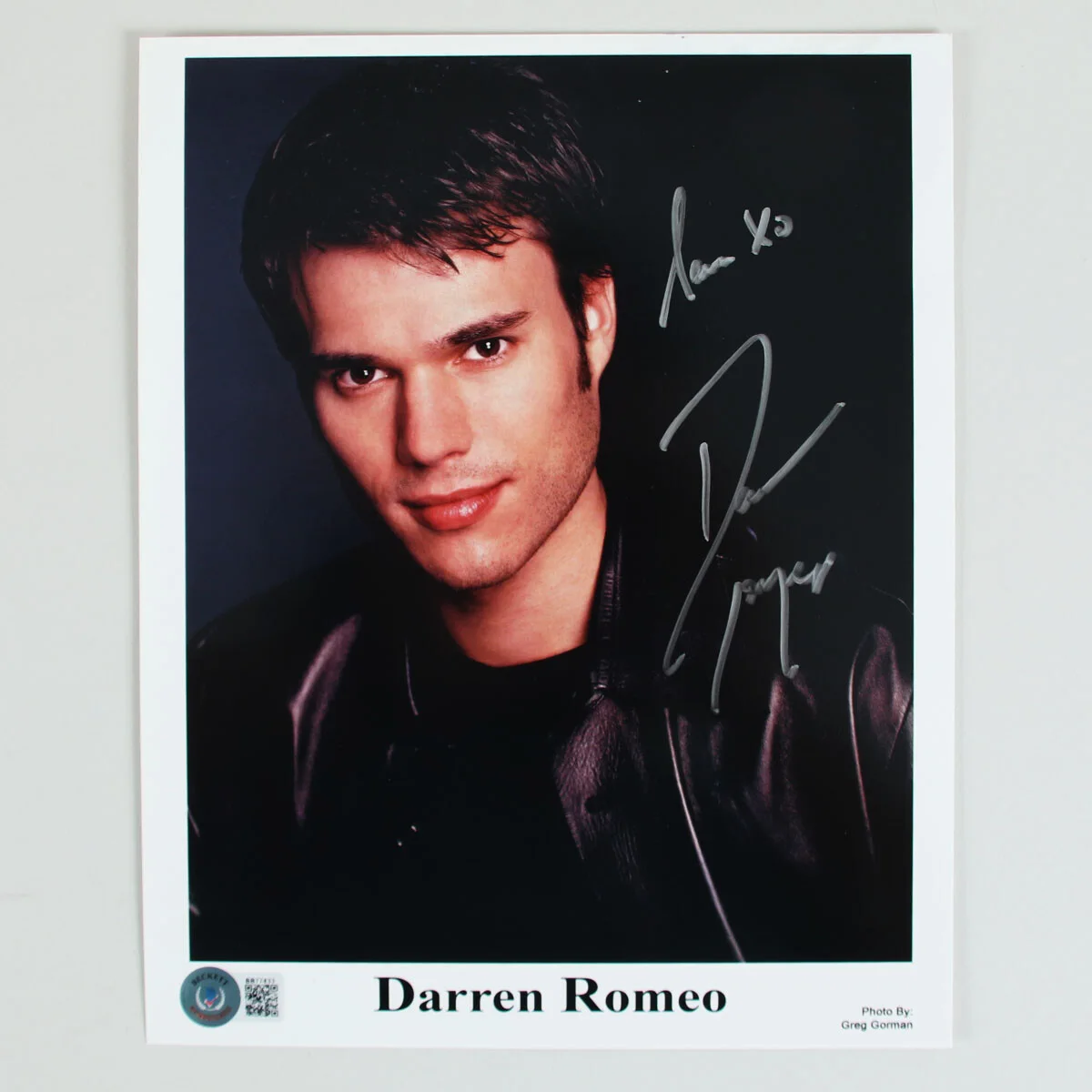 Darren Romeo Signed Photos (2) Magician - COA BAS, image 2