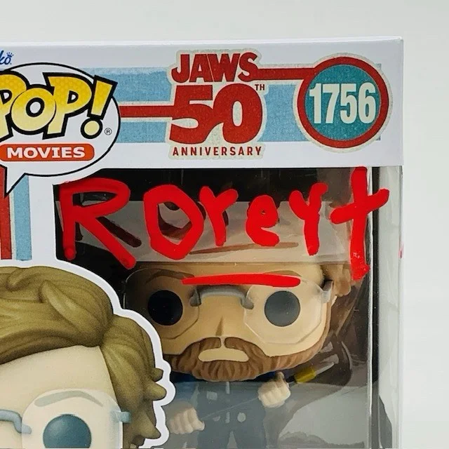Richard Dreyfuss Autographed JAWS 50th Anniversary Funko Pop #1756 OCCM, image 2