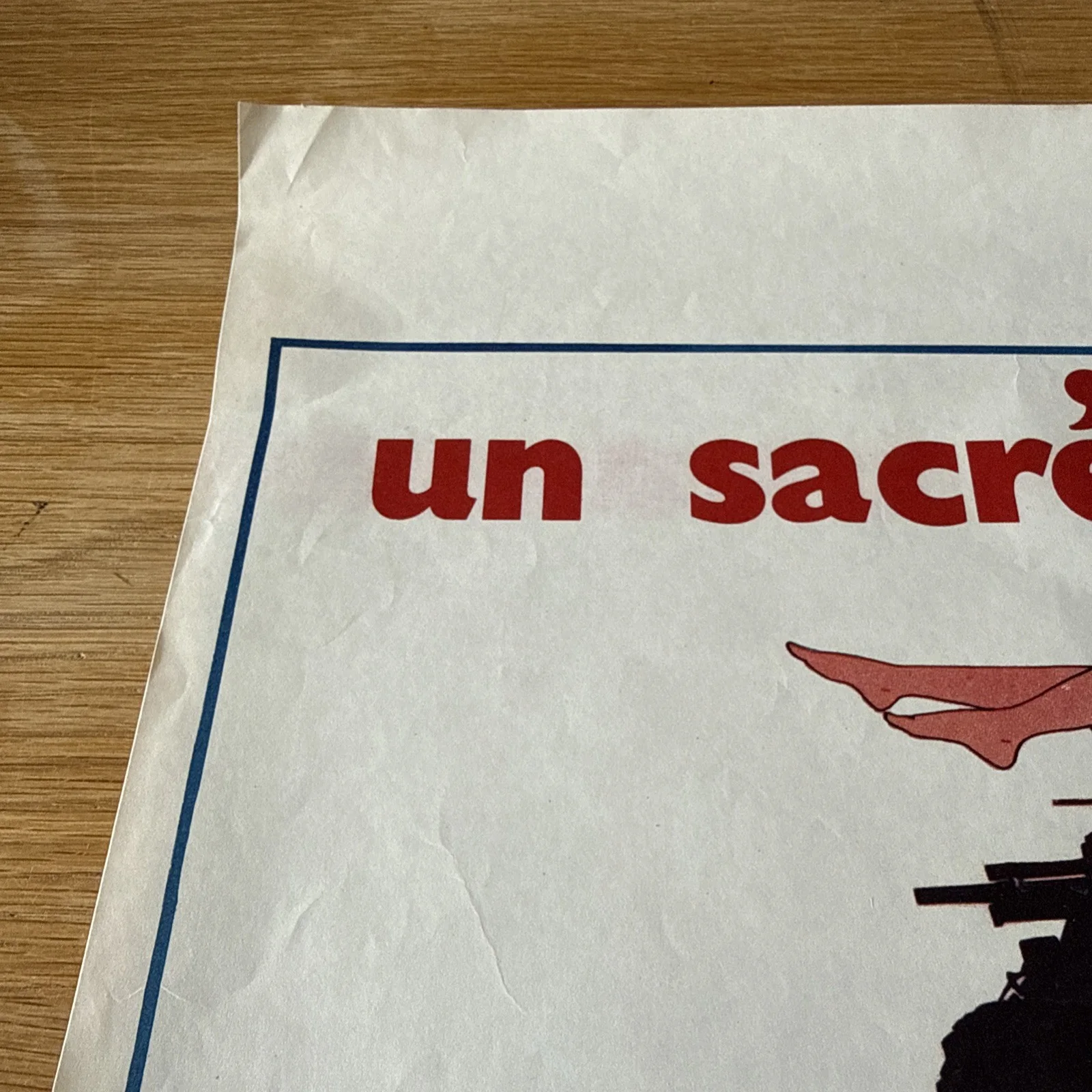 Rare Belgian Film Poster “suppose They Gave A War..” Tony Curtis 35x55 (31, изображение 2