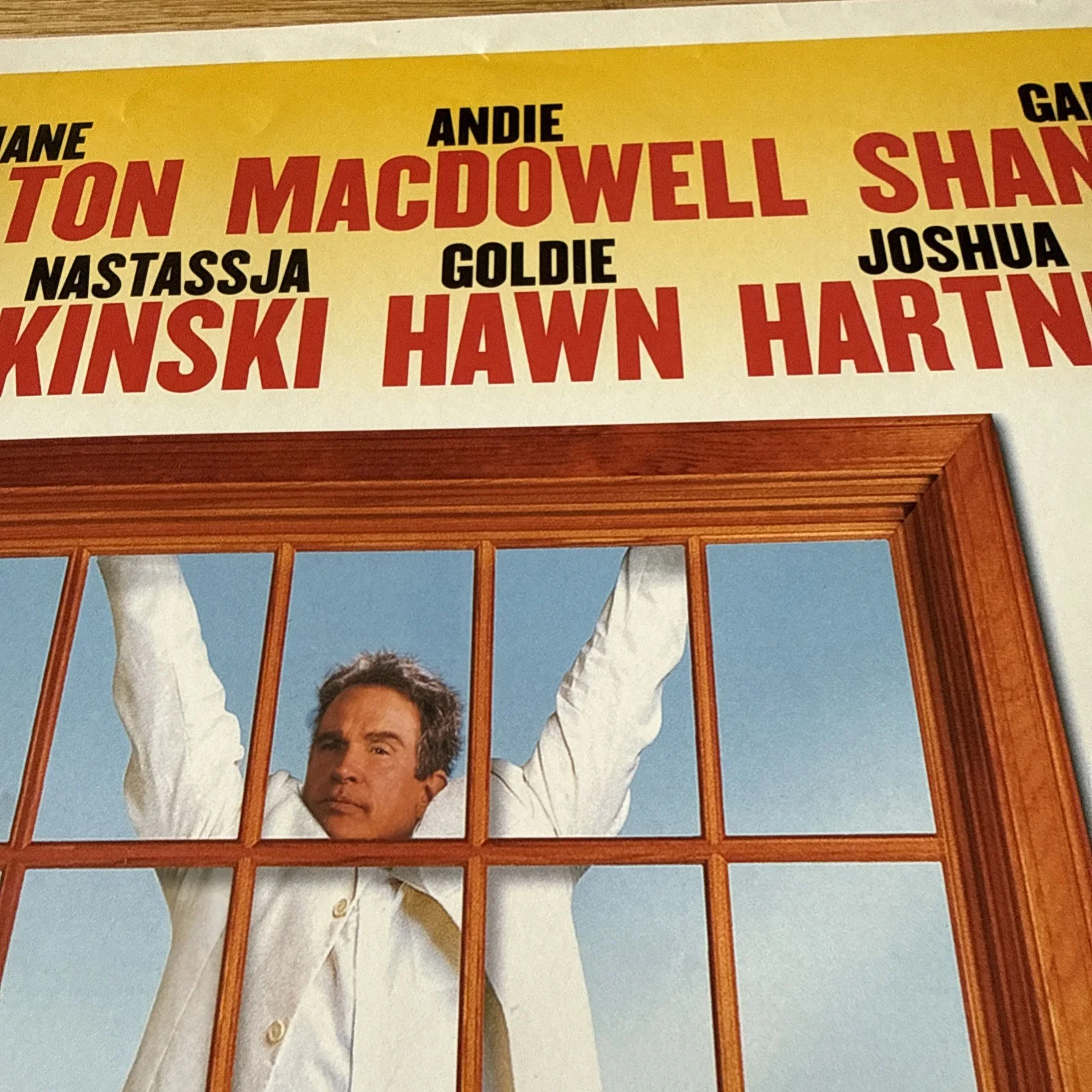 TOWN & COUNTRY 2001 GARY SHANDLING Video Shop ORIGINAL POSTER VHS A2 44.5x62 (25, изображение 3