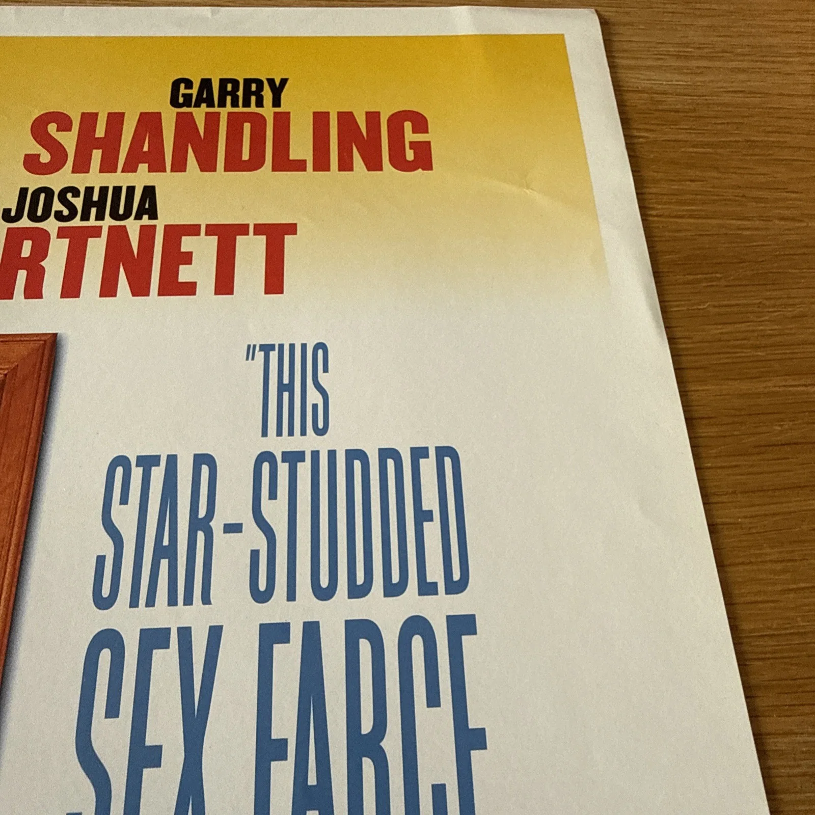 TOWN & COUNTRY 2001 GARY SHANDLING Video Shop ORIGINAL POSTER VHS A2 44.5x62 (25, изображение 4