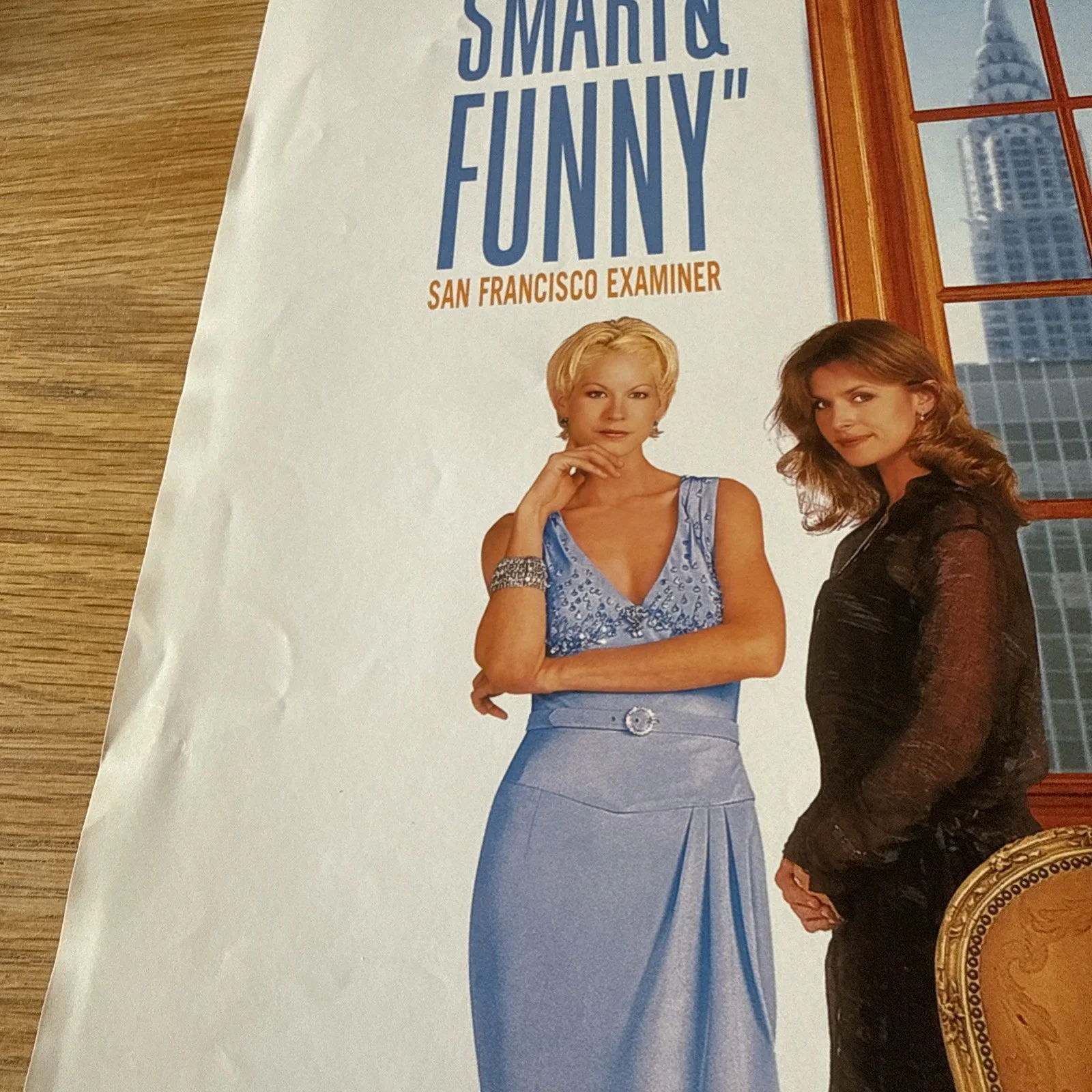 TOWN & COUNTRY 2001 GARY SHANDLING Video Shop ORIGINAL POSTER VHS A2 44.5x62 (25, изображение 5