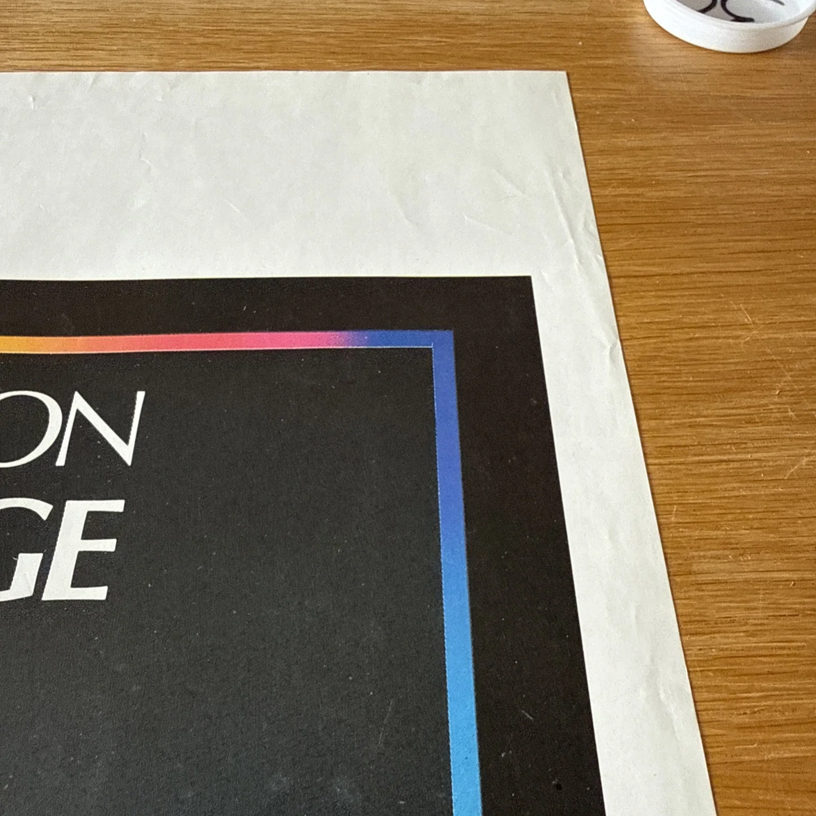 LE PASSAGE BELGIUM (21.5"x 14.5.") POSTER ALAIN DELON CHRISTINE BOISSON 1986 (30, изображение 4