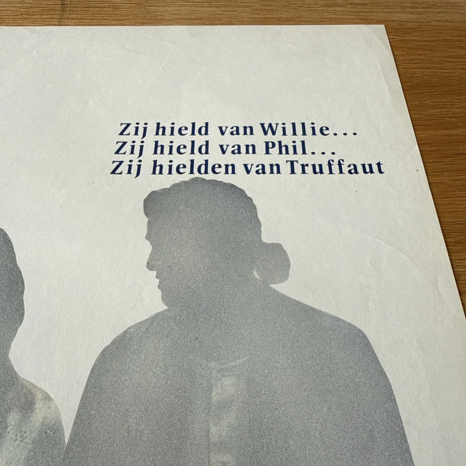Rare Belgian Film Poster Willie &phil 54x35cm (29), image 3