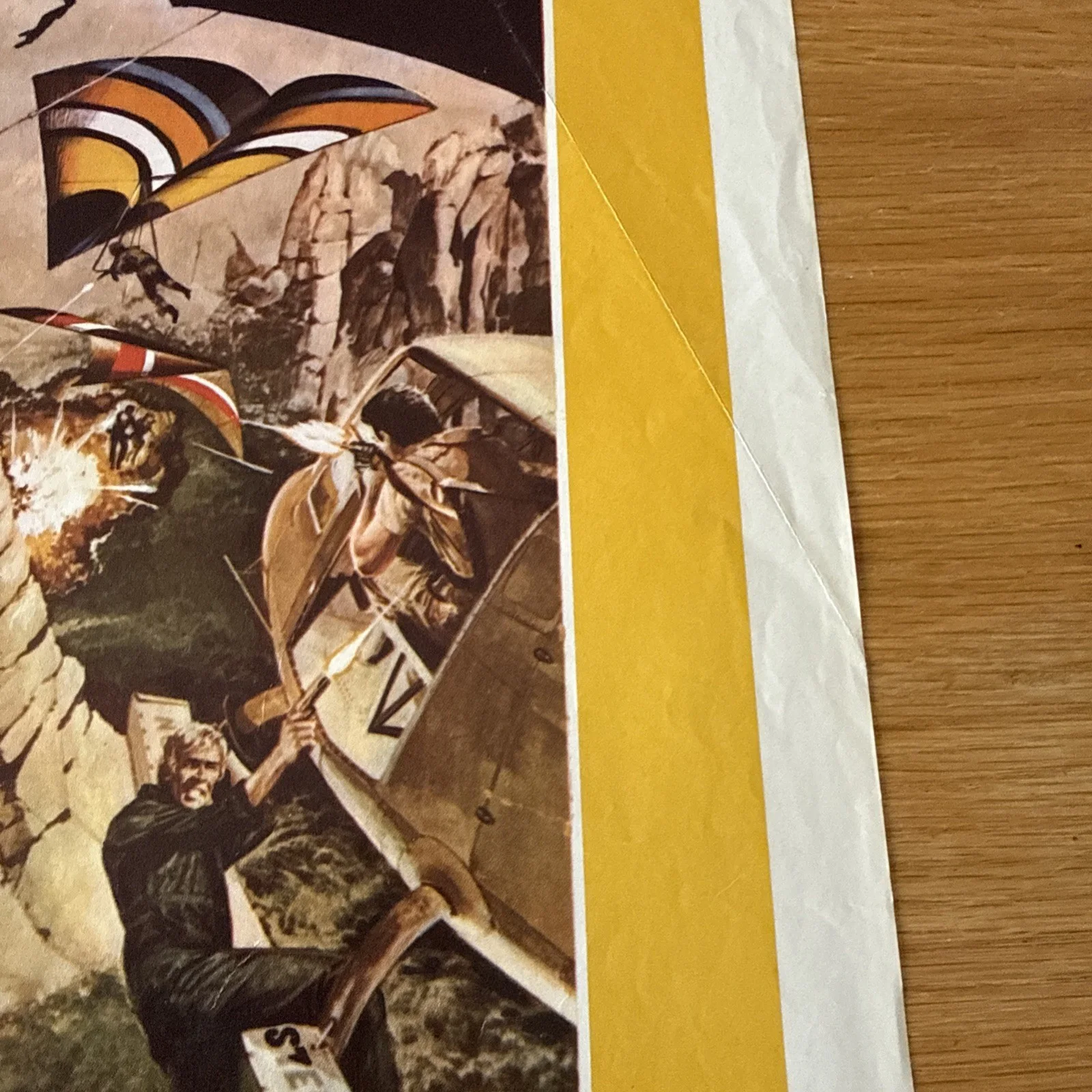 James Coburn Charles Aznavour SKY RIDERS Douglas Hickox 1976 Belgian POSTER 04, изображение 4