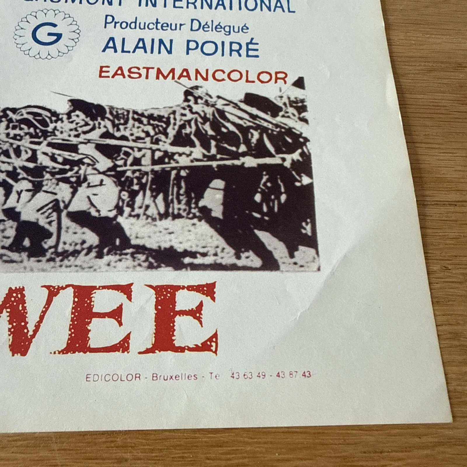 Original Belgian Film Poster Les Maries De An Deux 1967 03, image 5