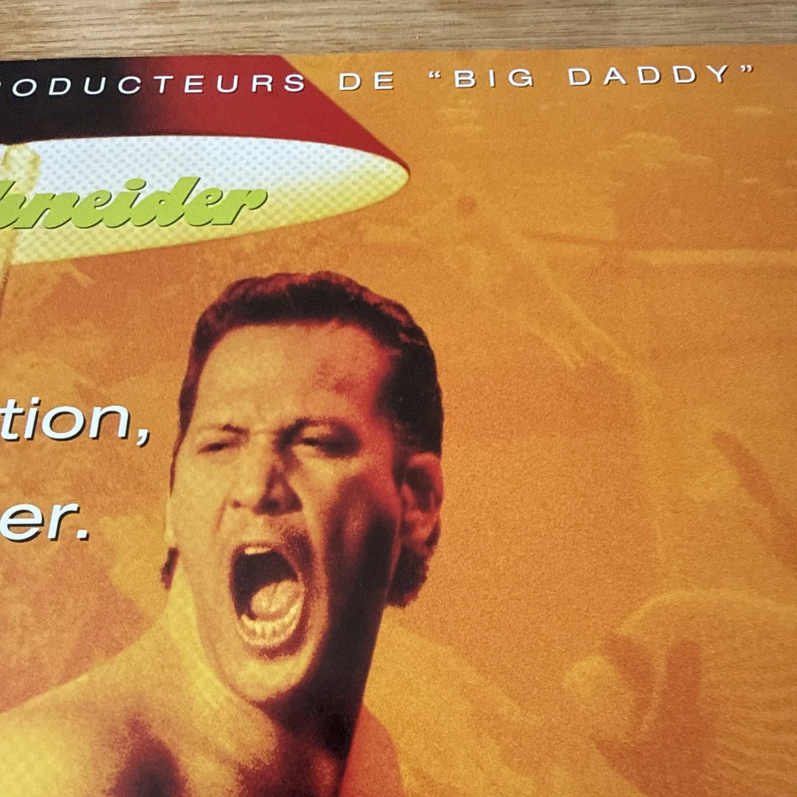 Rare French Film Poster “rent A Man” Deuce Bigaloo 62x40cm (21), изображение 3