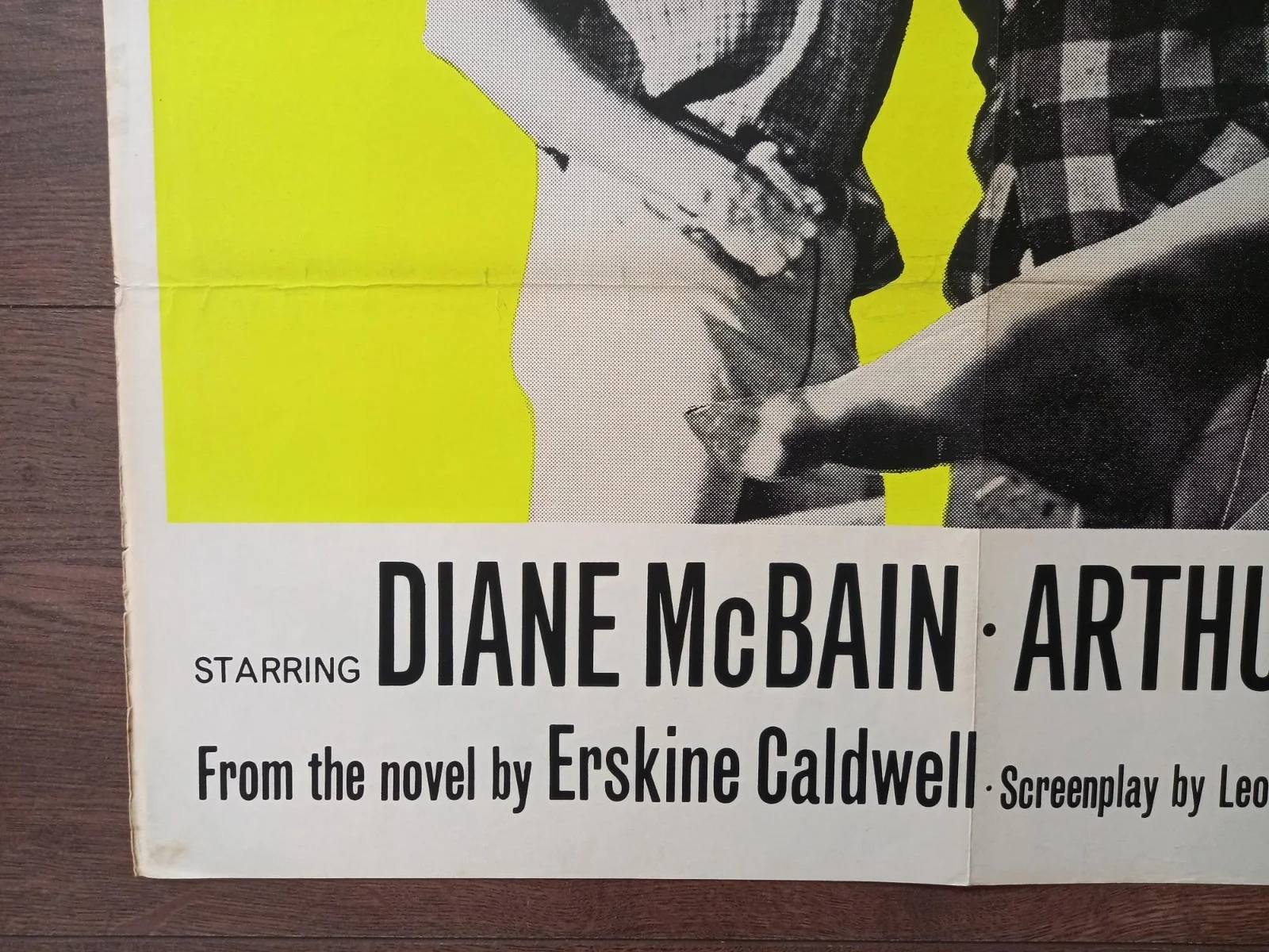 YOUNG AND EAGER 1961/1968 BRITISH QUAD POSTER DIANE McBAIN ARTHUR KENNEDY, image 2