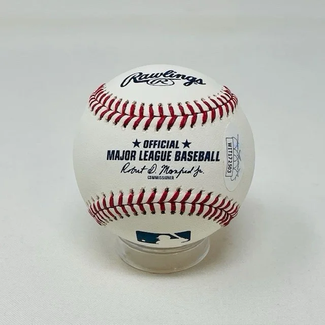 Sandra Saad Autographed Ms. Marvel Marvel’s Avengers ROML Baseball JSA, image 2