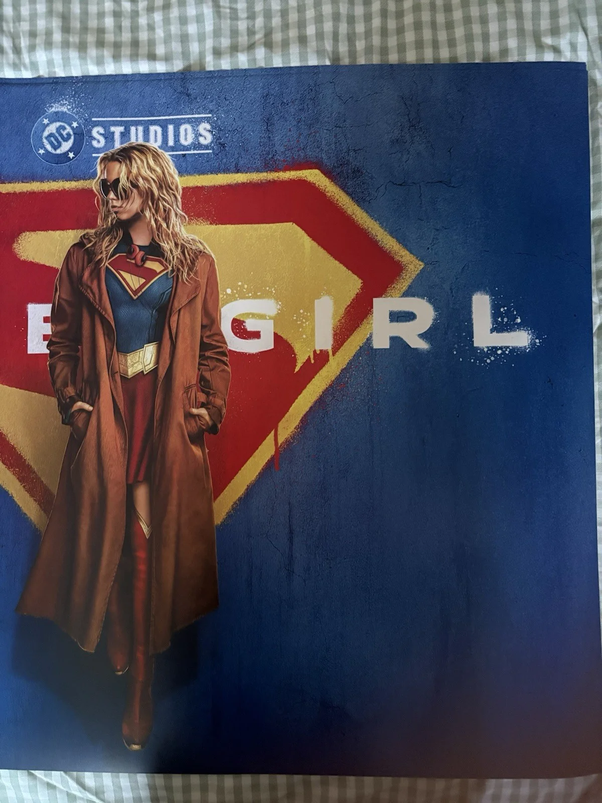 Supergirl Double-Sided UK Quad Film Poster, image 3