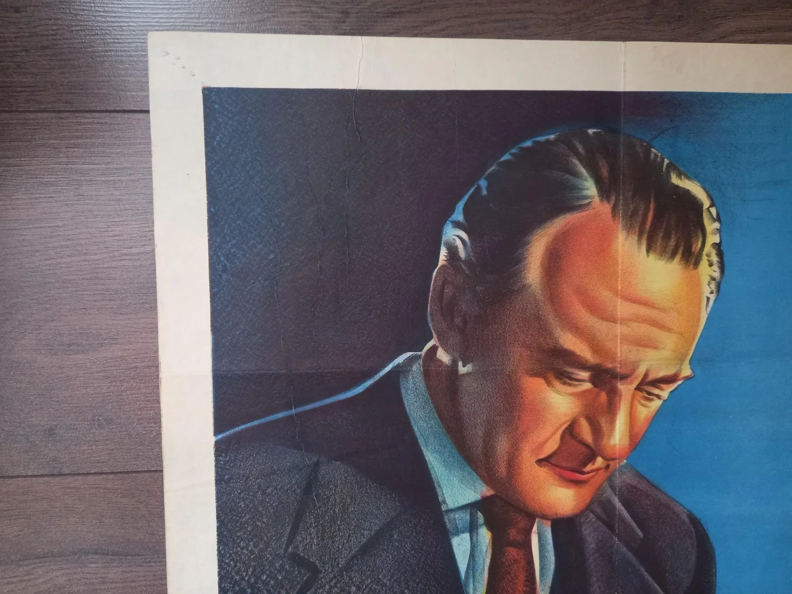 WITNESS TO MURDER 1954 BRITISH QUAD POSTER BARBARA STANWYCK GEORGE SANDERS, изображение 3