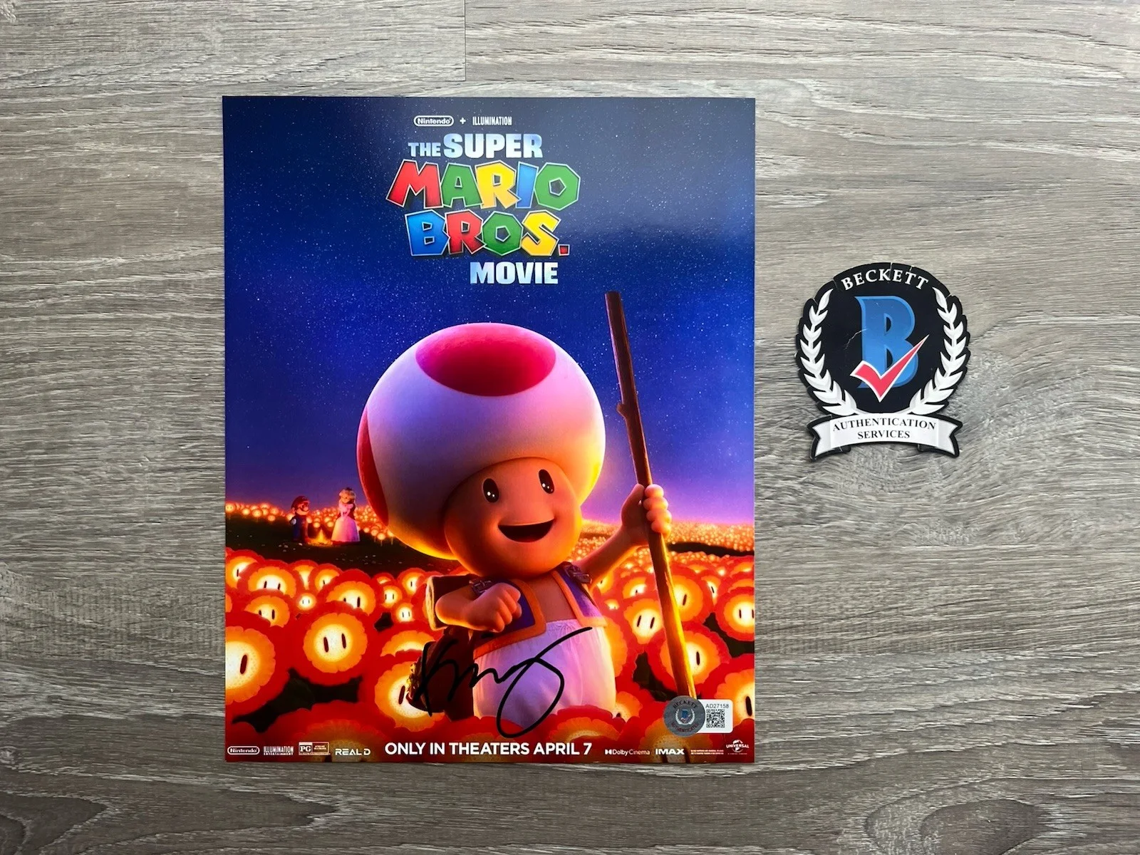 Keegan-Michael Key — Keegan Michael Key Signed Toad 8x10 Photo Beckett COA Super Mario Bros BAS