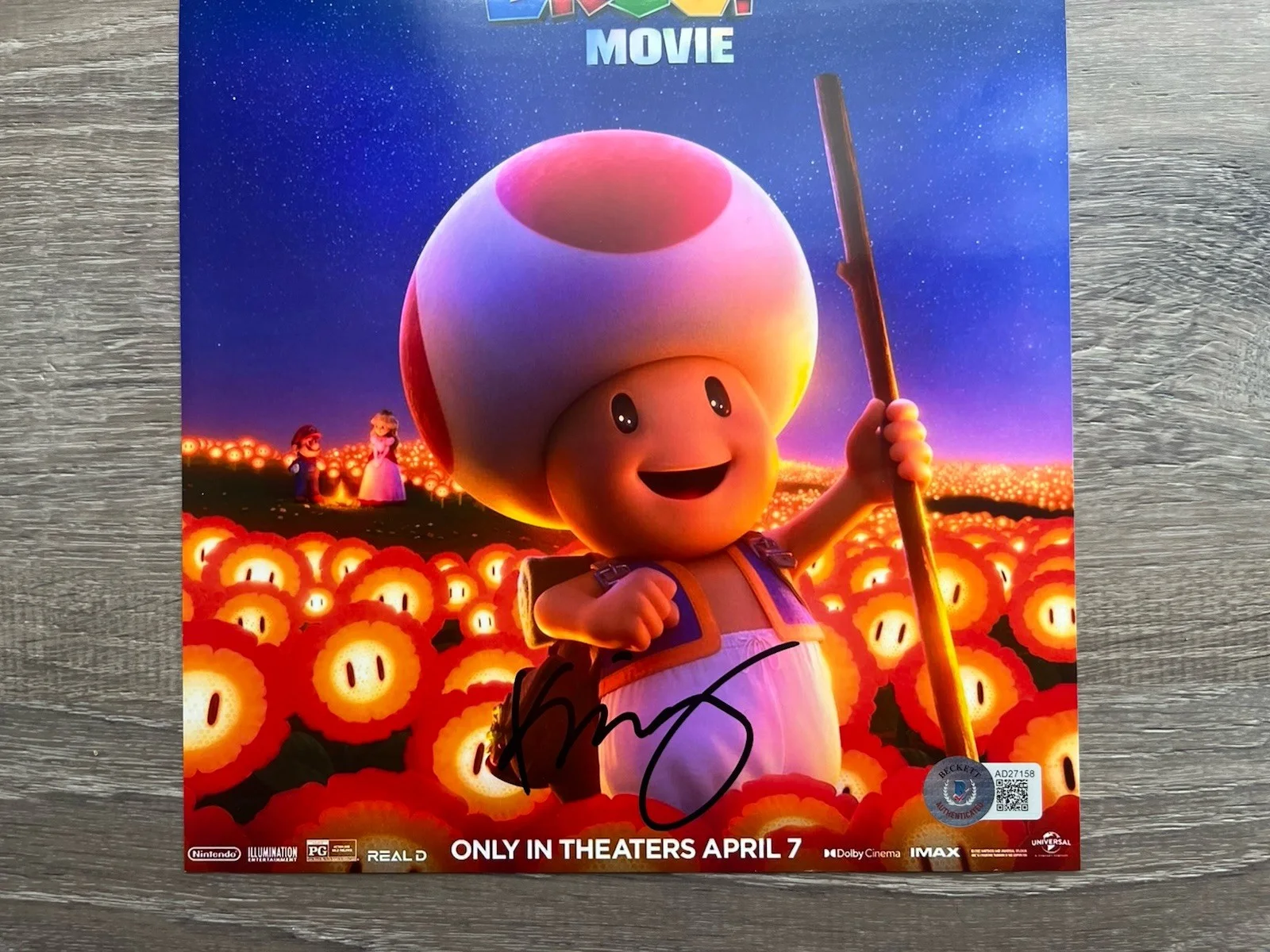 Keegan-Michael Key — Keegan Michael Key Signed Toad 8x10 Photo Beckett COA Super Mario Bros BAS, image 3